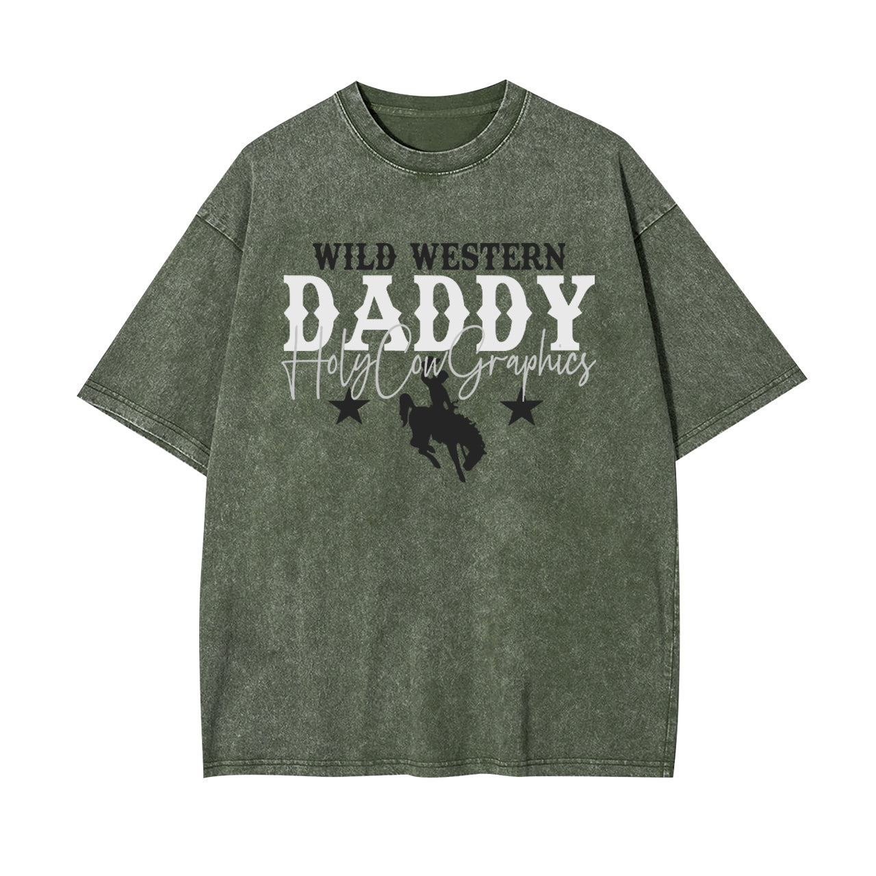 [Copy]The Cool Dad 90s Cowboy Garment-dye Tees