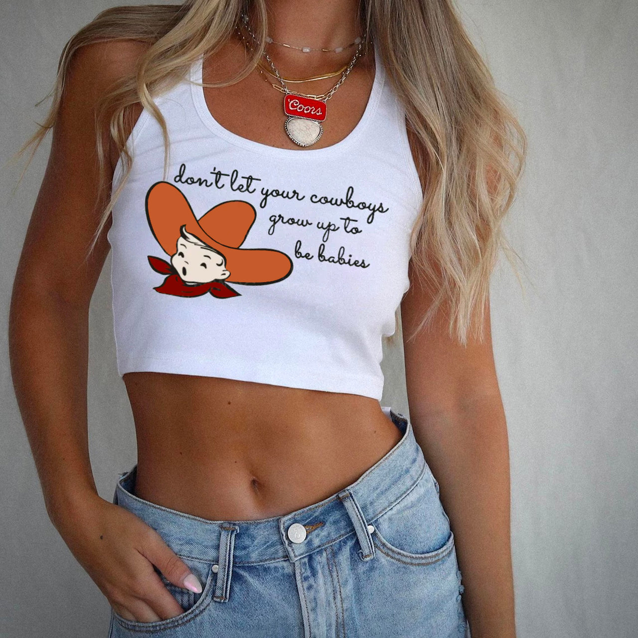 Cute Cowboy Tank Top