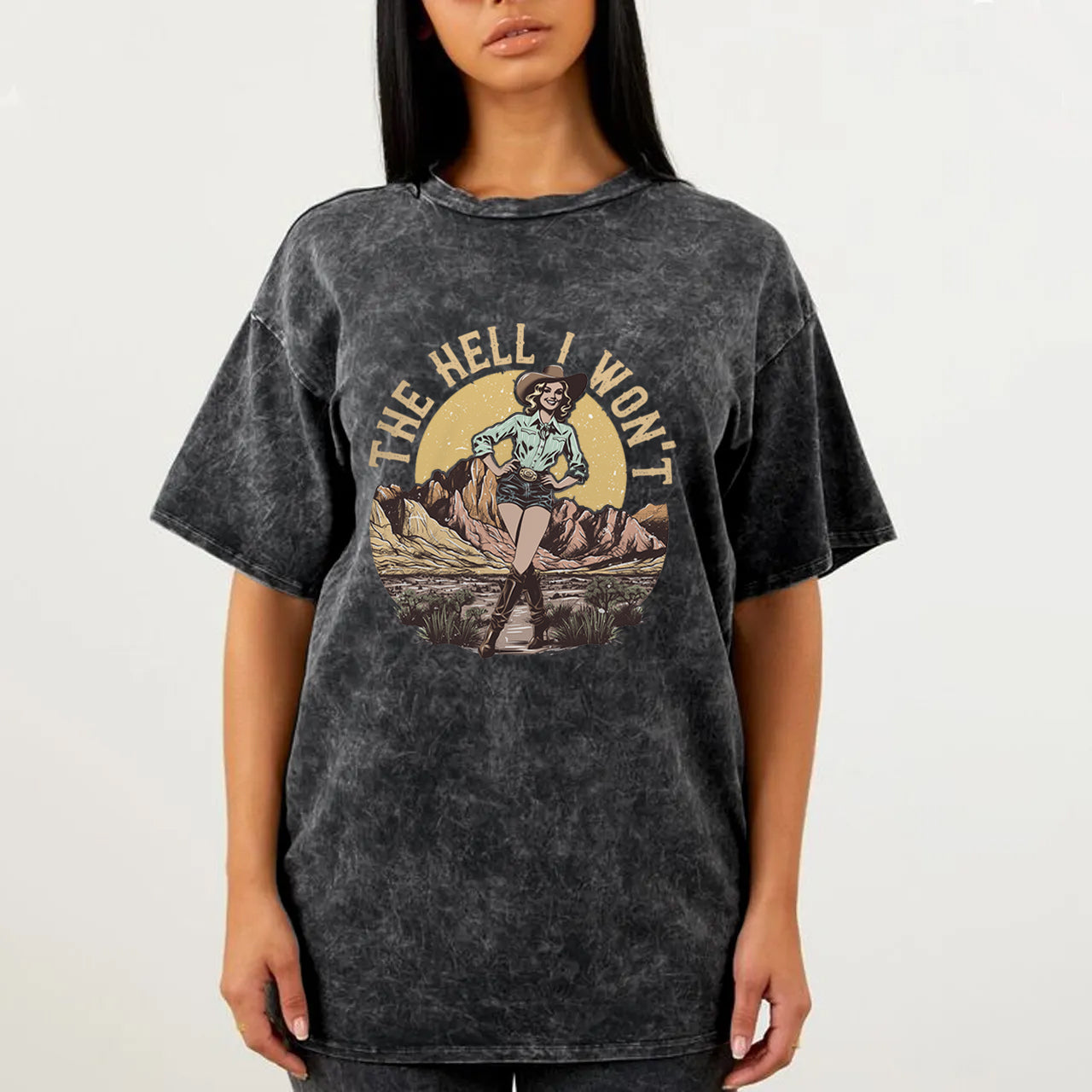 The Hell I Won't Garment-dye Tees