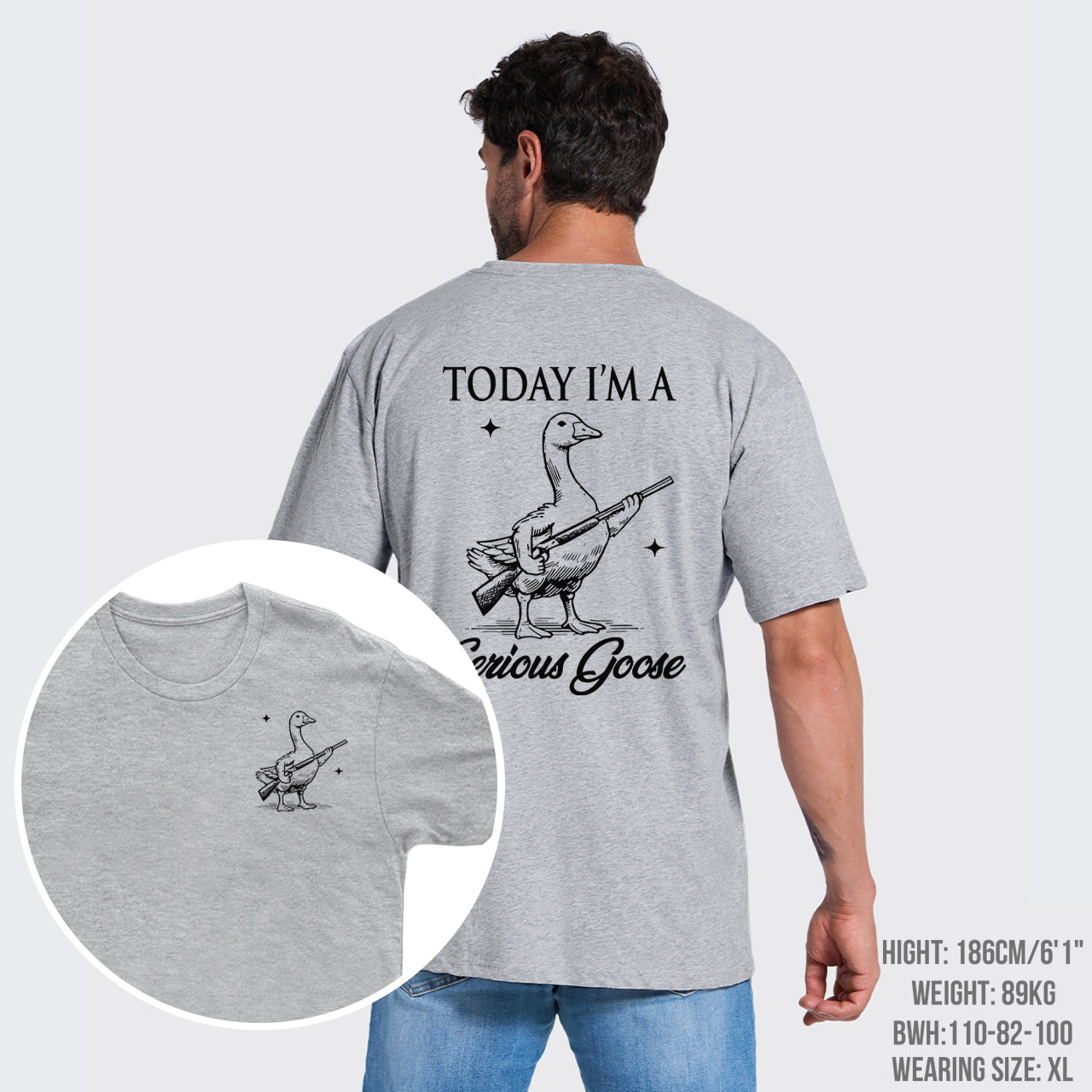 Today I'm Serious Goose T-Shirts