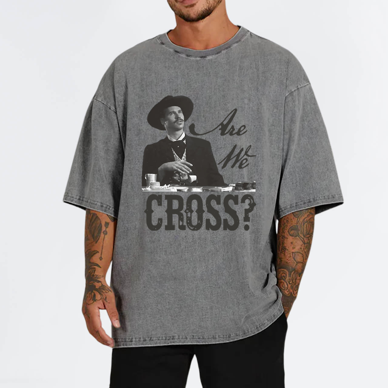 Are We Cross Garment-dye Tees