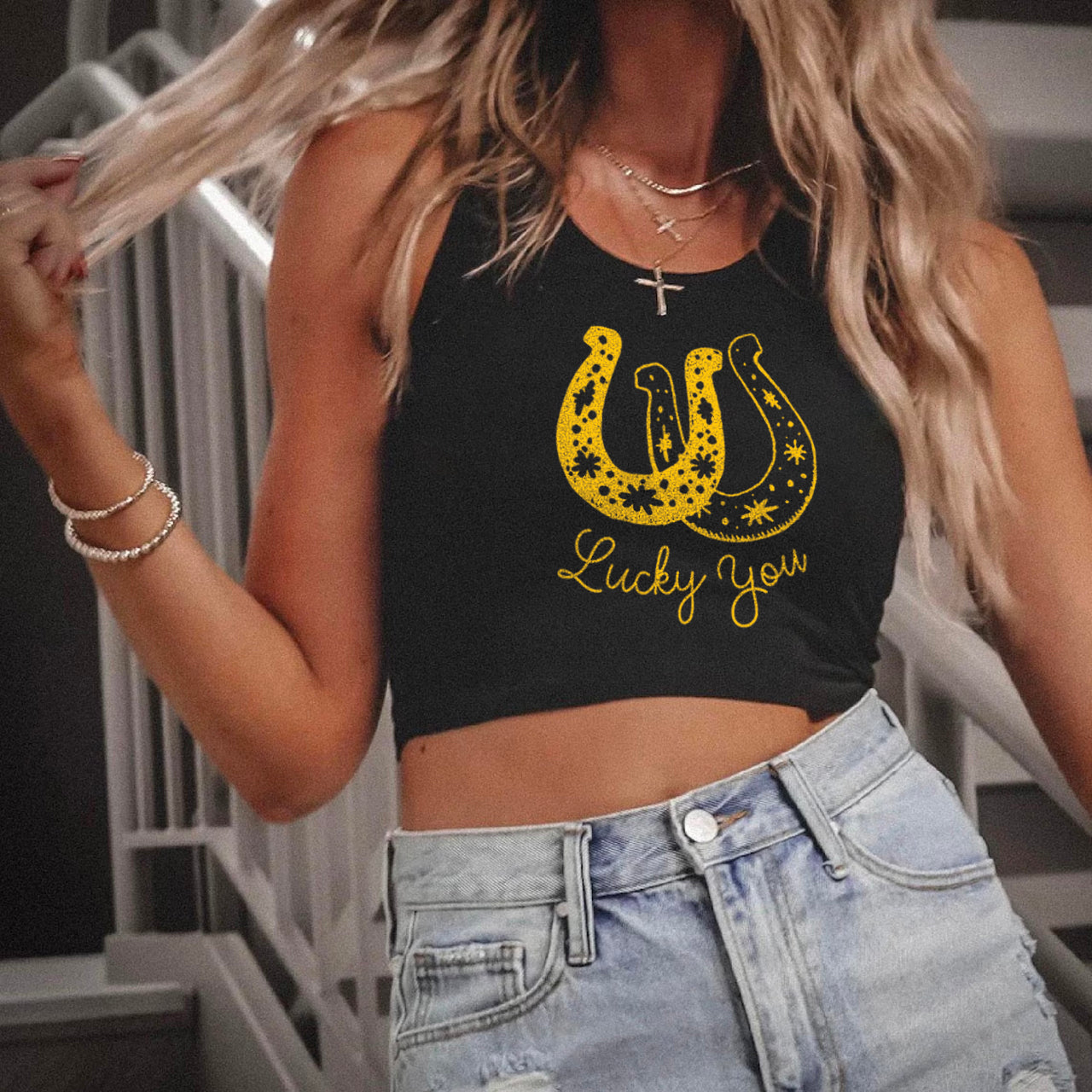 Lucky Cowboy Tank Top