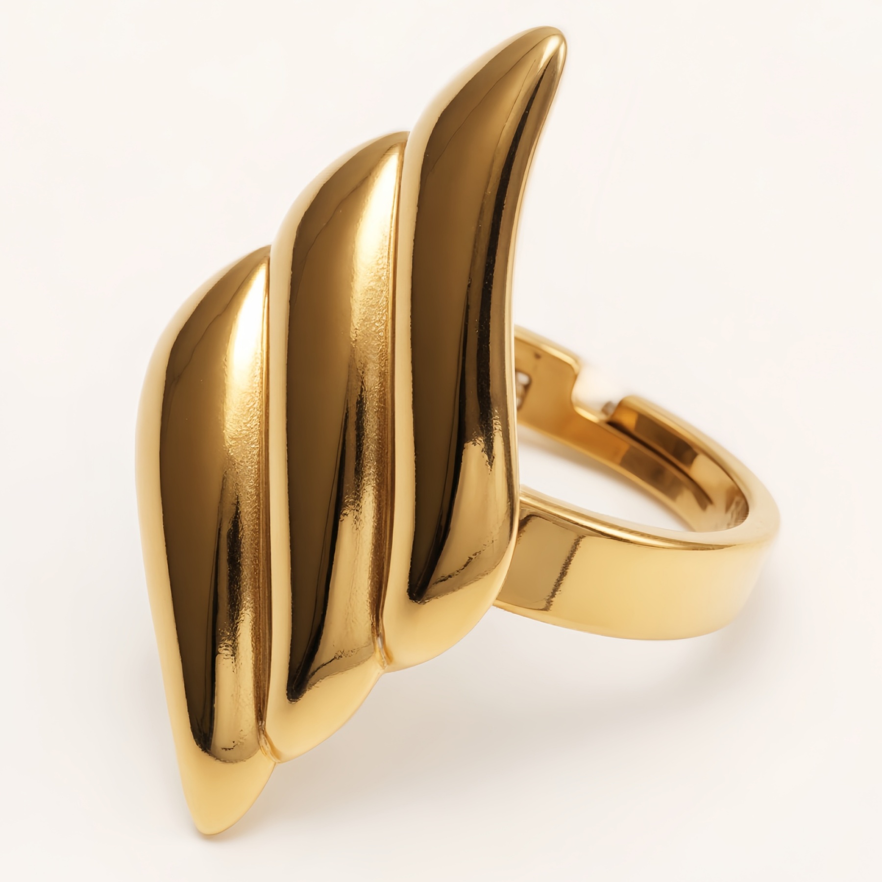Fashionable Gold Leaf Ring, Top Choice for Personalized Outfits | G005240-JinBaoJewerly