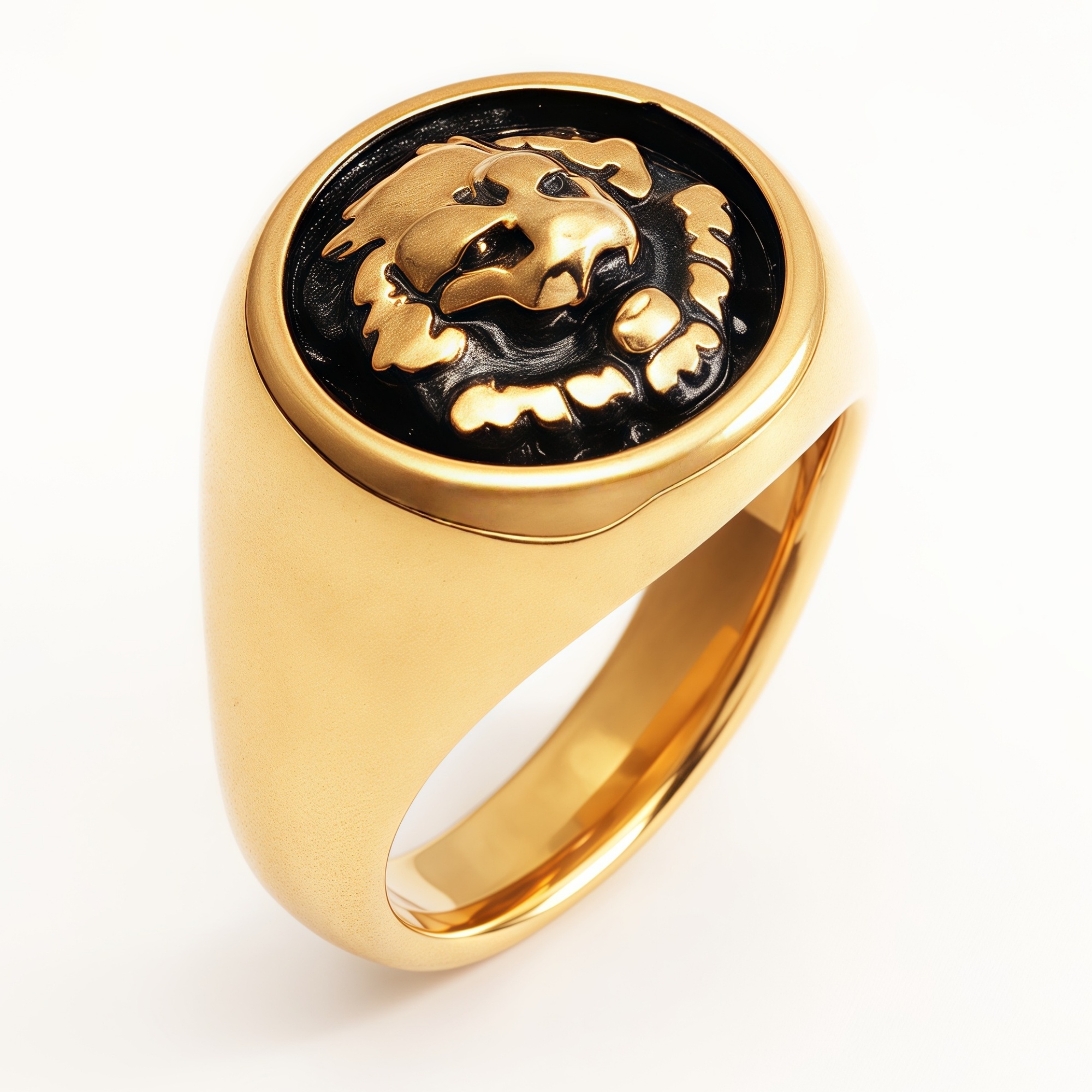 Metal - Carved Animal - Head Ring - Cool Unisex Fashion Accessory | DZ1484-JinBaoJewerly