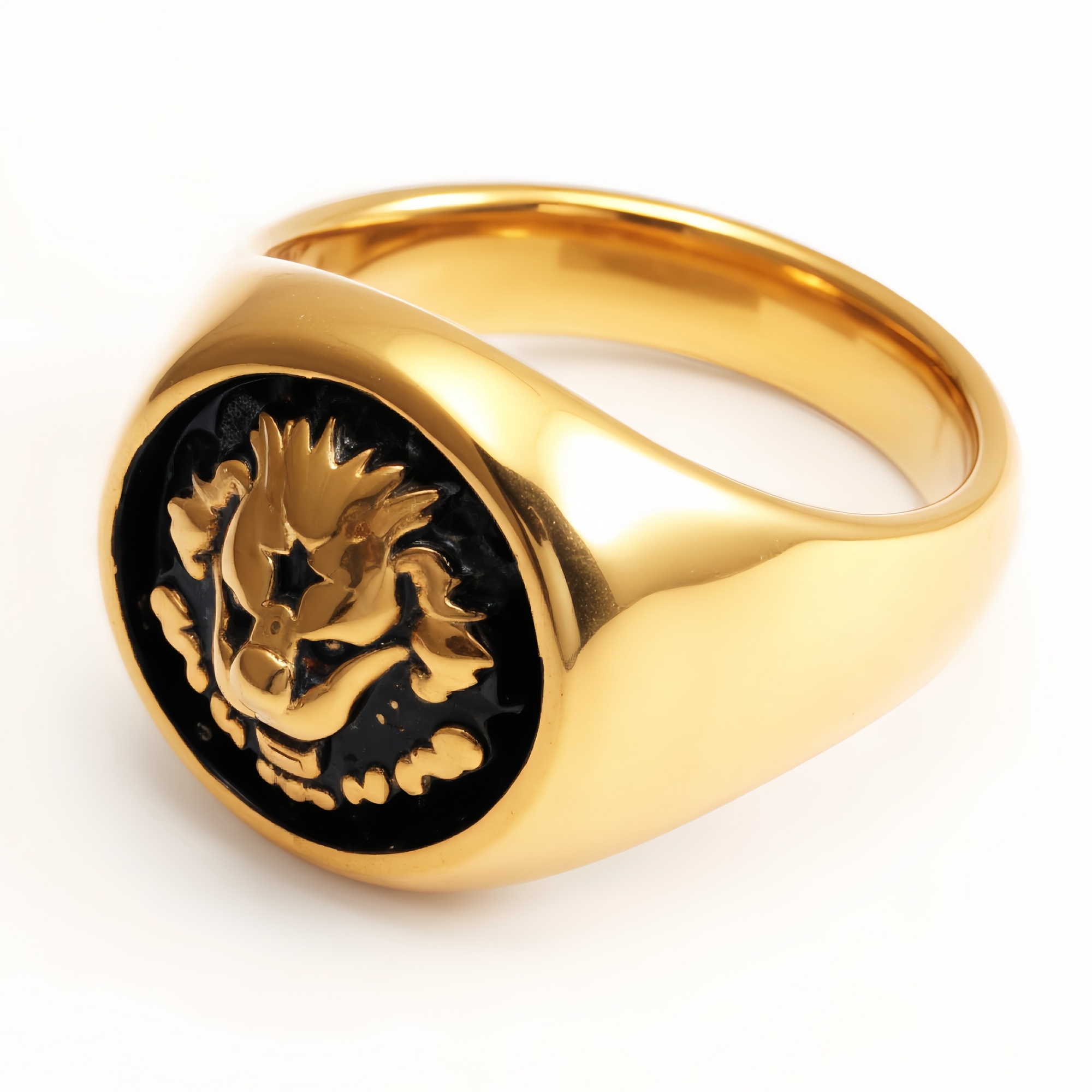 Metal - Carved Animal - Head Ring - Cool Unisex Fashion Accessory | DZ1484-JinBaoJewerly