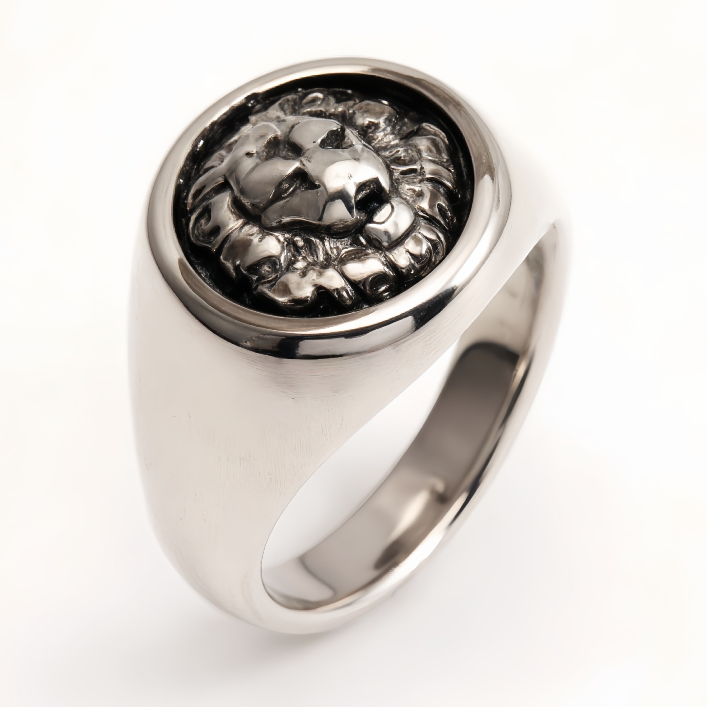 Metal - Carved Animal - Head Ring - Cool Unisex Fashion Accessory | DZ1484-JinBaoJewerly
