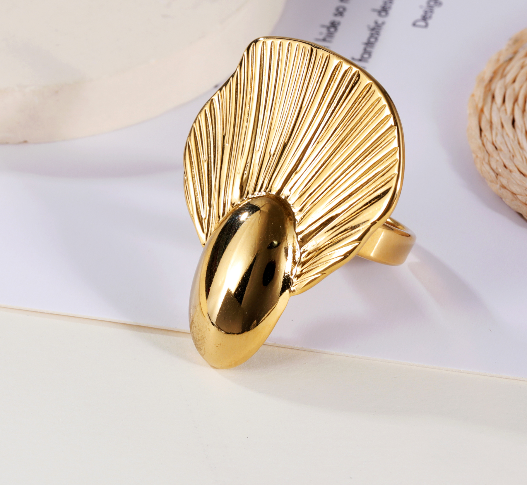 Rhythm of Geometry - Creative Graphic Ring for Women | G005590-JinBaoJewerly