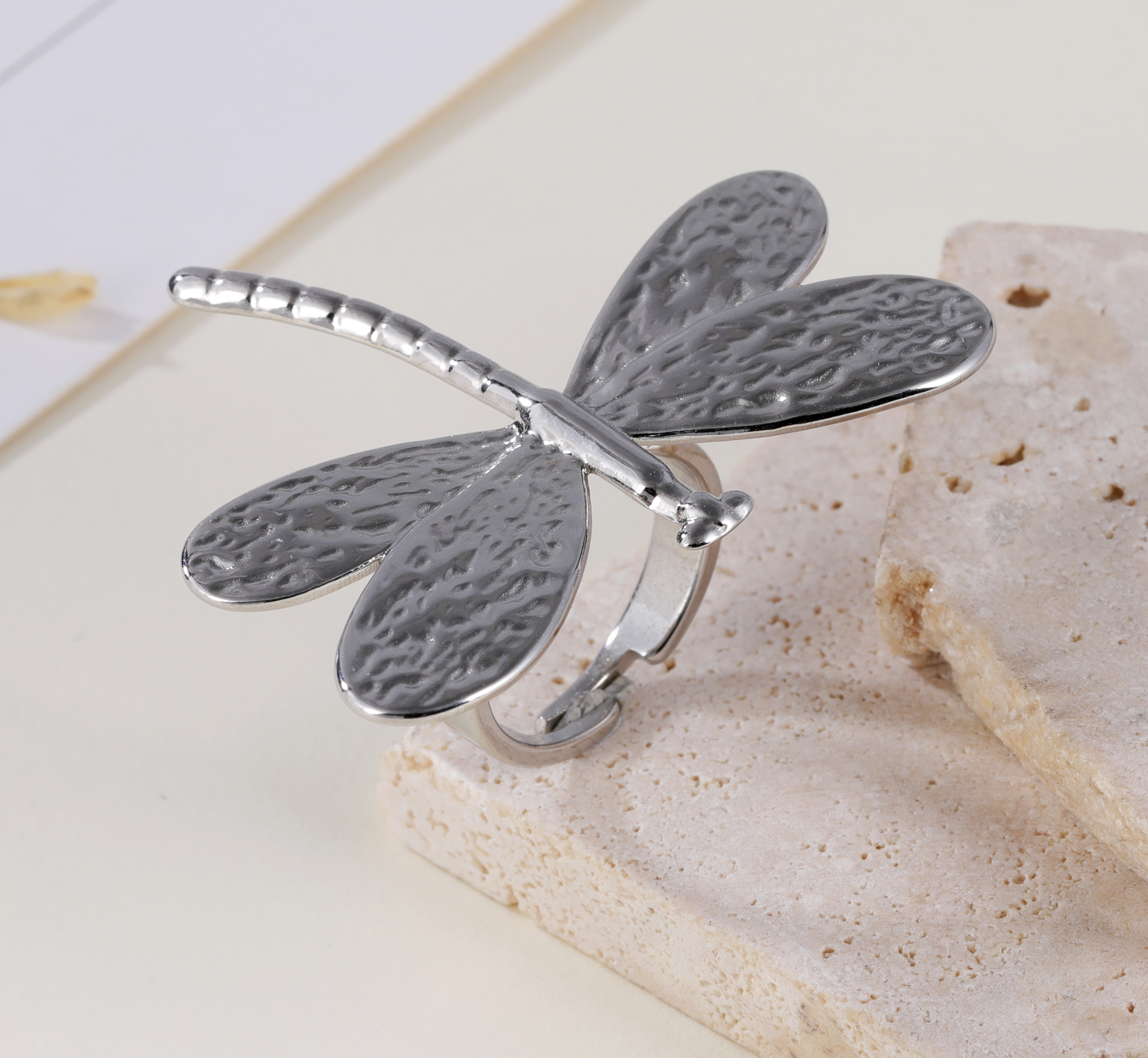 Delicate Dragonfly Ring - Elegant Jewelry for Women | G005433-JinBaoJewerly