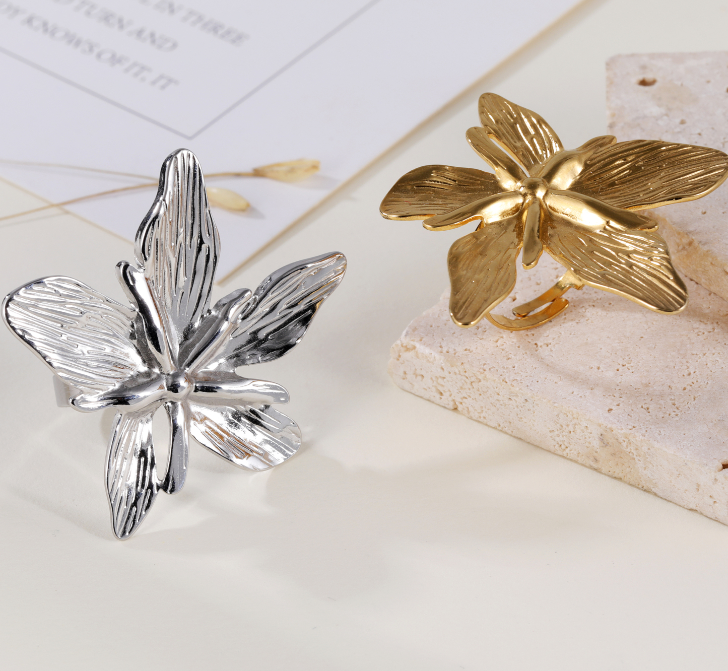 Charm of Petals - Creative Fashion Ring for Women | G005119-JinBaoJewerly