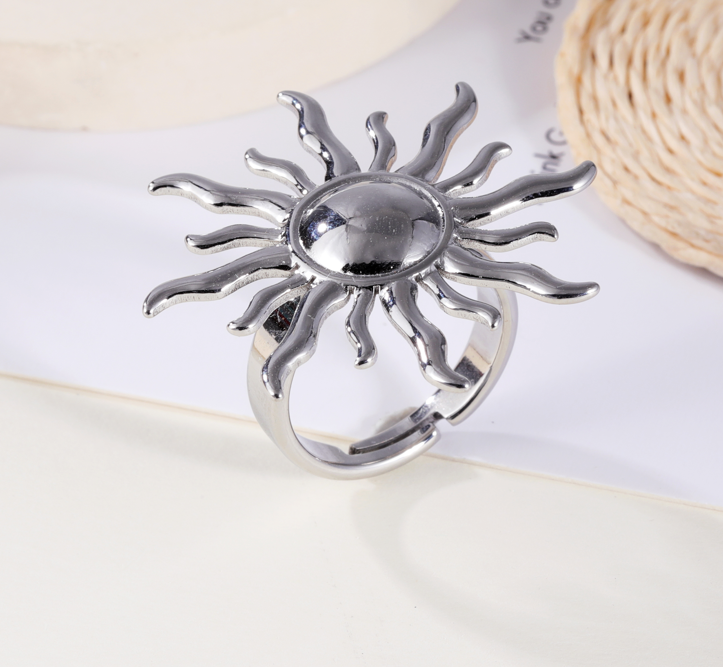 Rhythm of Sunlight - Creative Sun Ring for Women | G005533-JinBaoJewerly