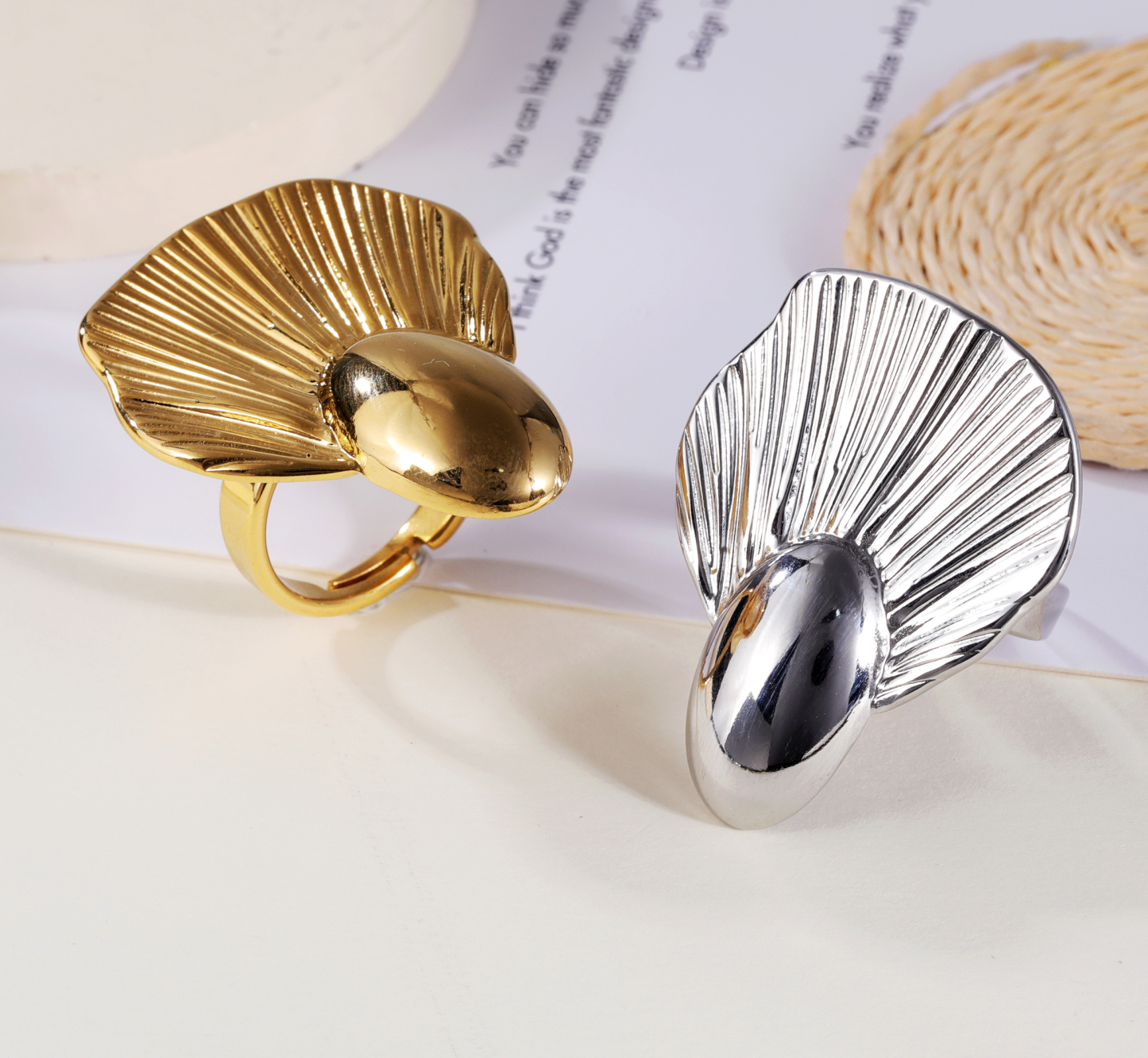 Rhythm of Geometry - Creative Graphic Ring for Women | G005590-JinBaoJewerly