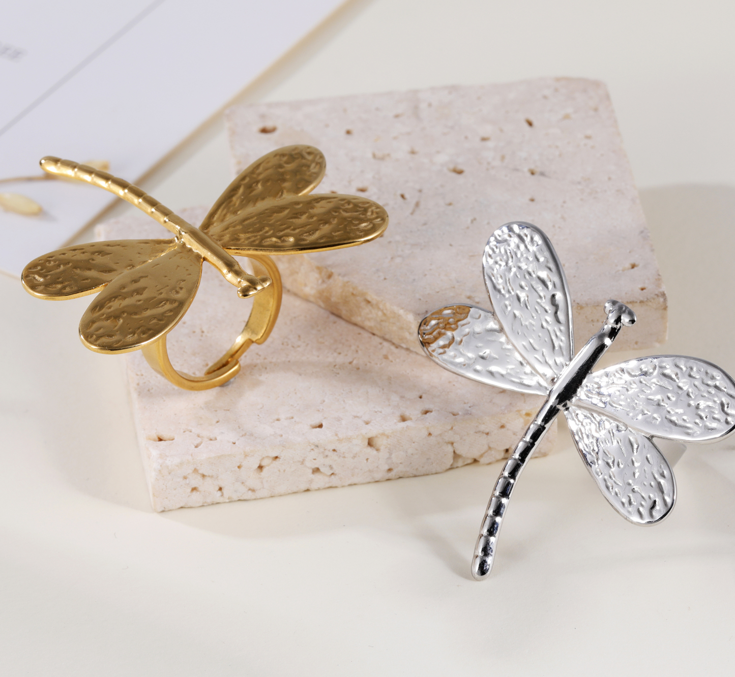 Delicate Dragonfly Ring - Elegant Jewelry for Women | G005433-JinBaoJewerly