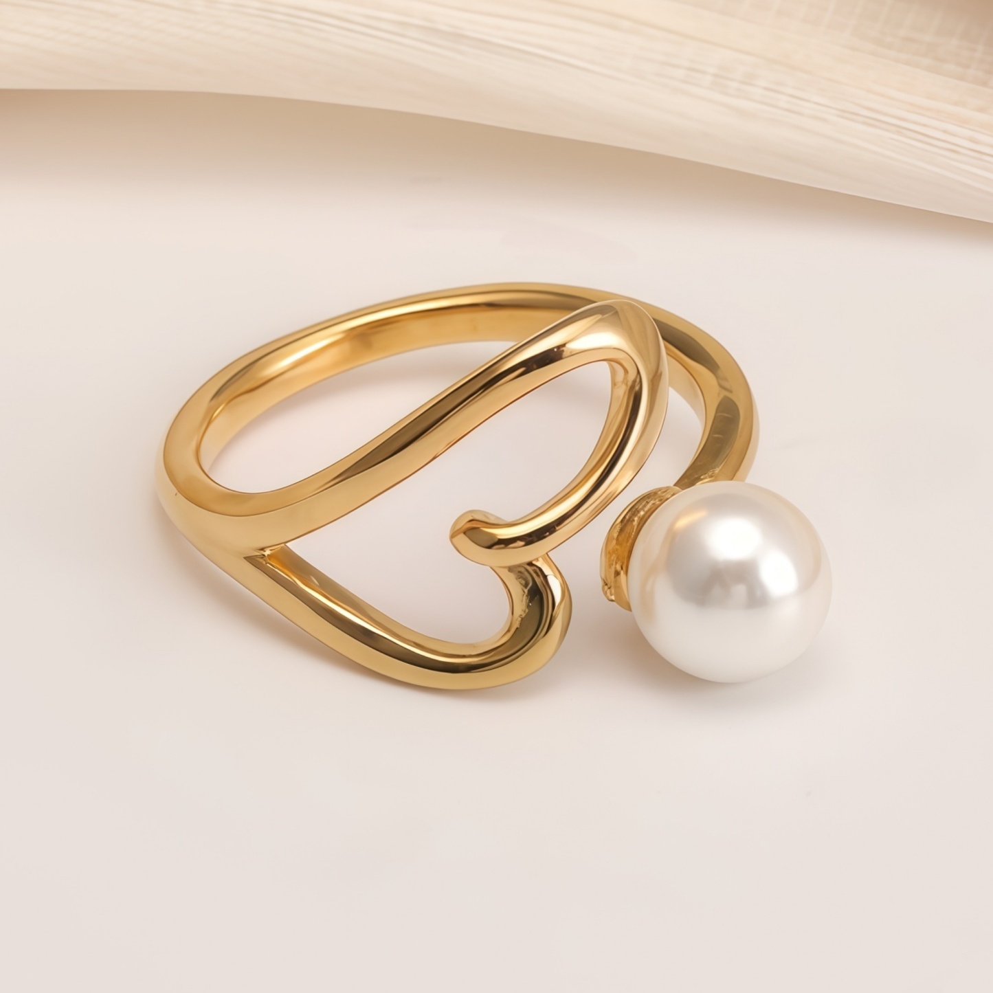 Gold Pearl Ring Collection - Elegant and Stylish Jewelry
