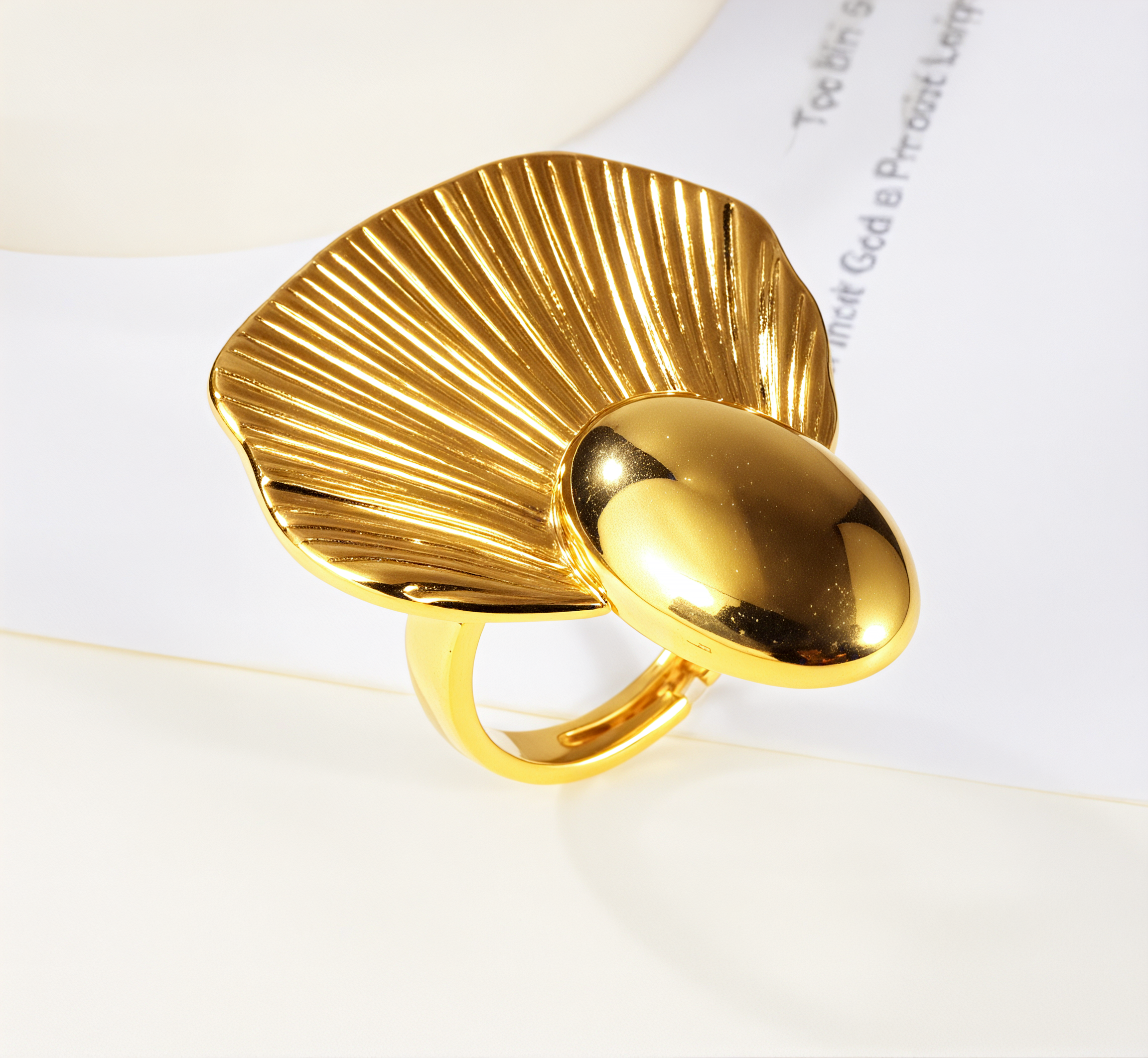 Rhythm of Geometry - Creative Graphic Ring for Women | G005590-JinBaoJewerly