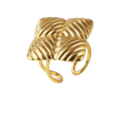 Rhythm of Petals - Creative Flower Ring for Women | G005239-JinBaoJewerly