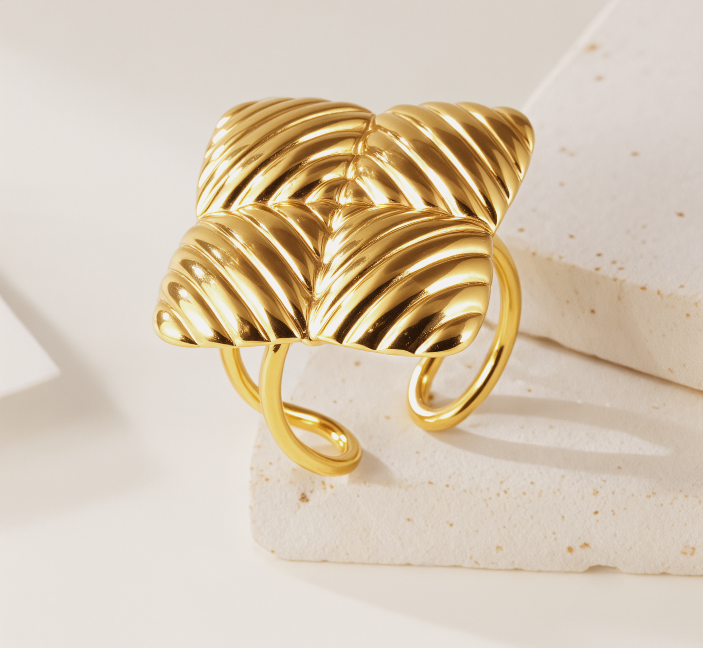 Rhythm of Petals - Creative Flower Ring for Women | G005239-JinBaoJewerly