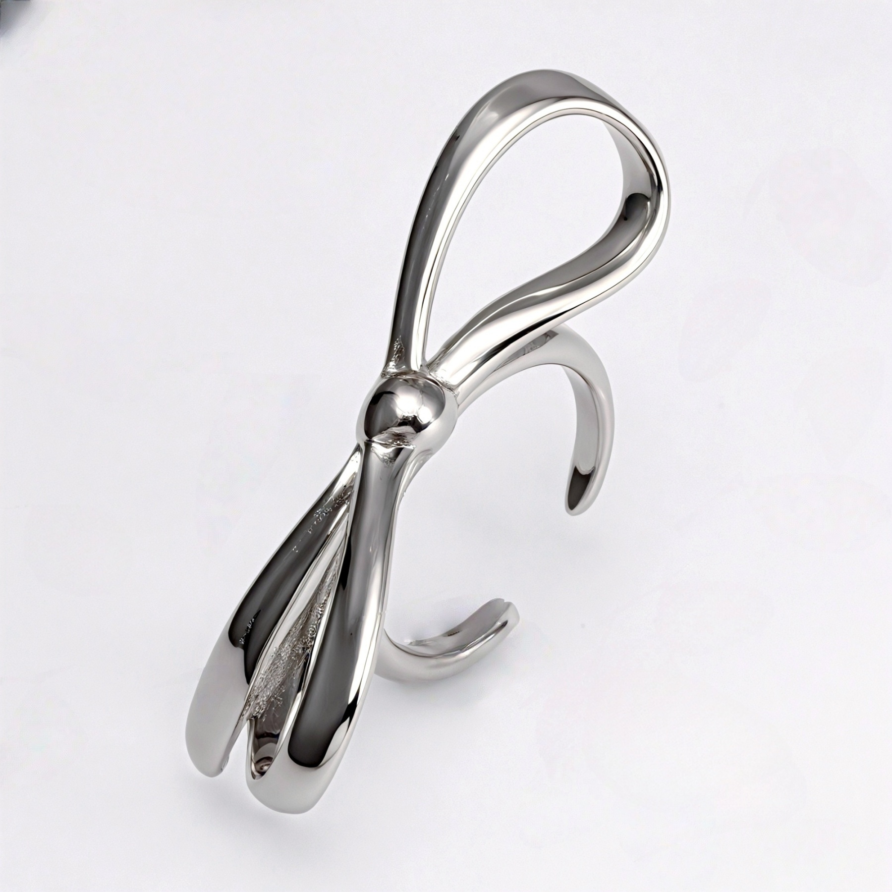 Gold/Silver Bow - Shaped Open Ring - Sweet and Stylish Jewelry | G004948-JinBaoJewerly