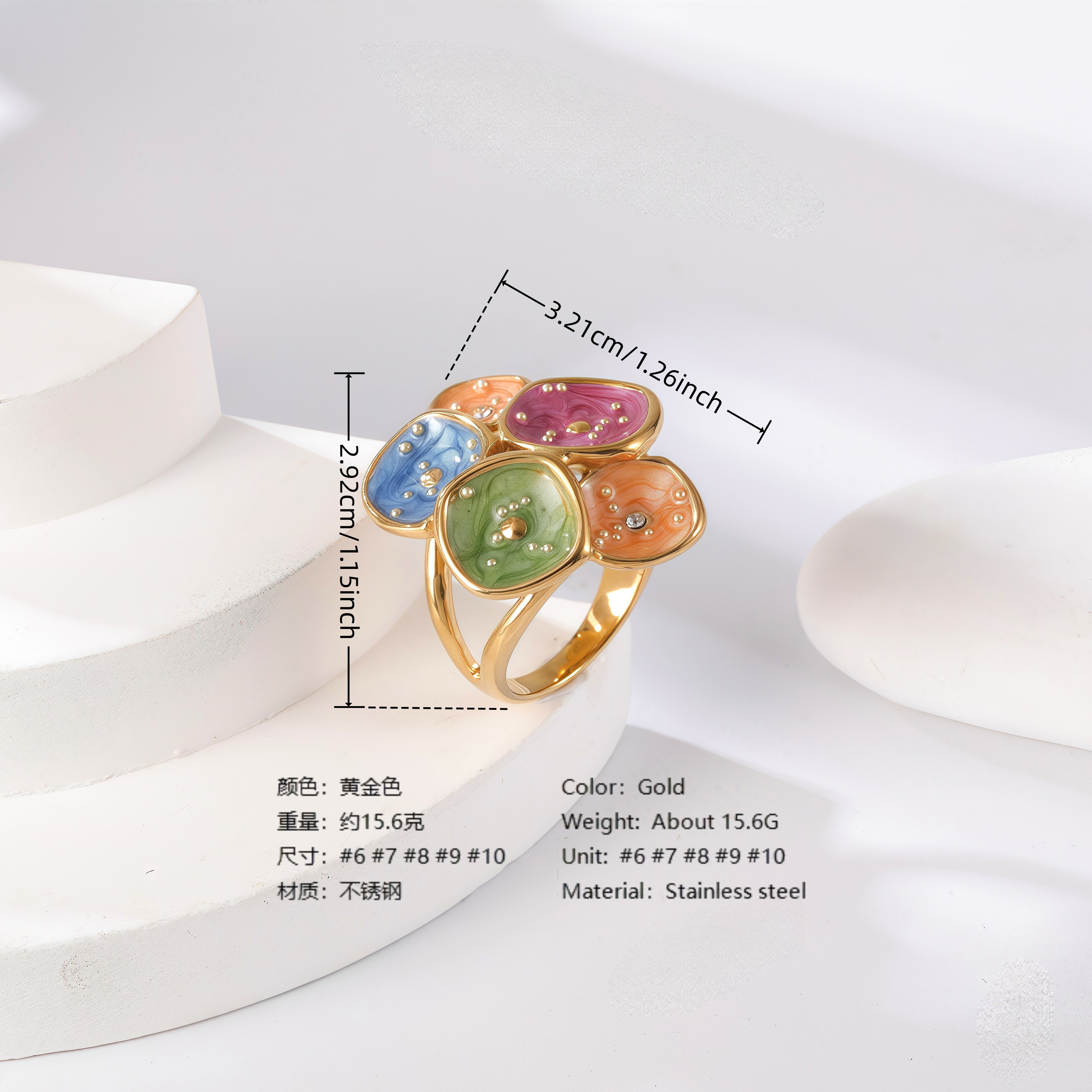 18K Gold Scorpion Stainless Steel Ring for Men, Vintage Carved Style Bold Band, Unique Black Engraved Design Fashion Ring-JINBAOJEWELRY