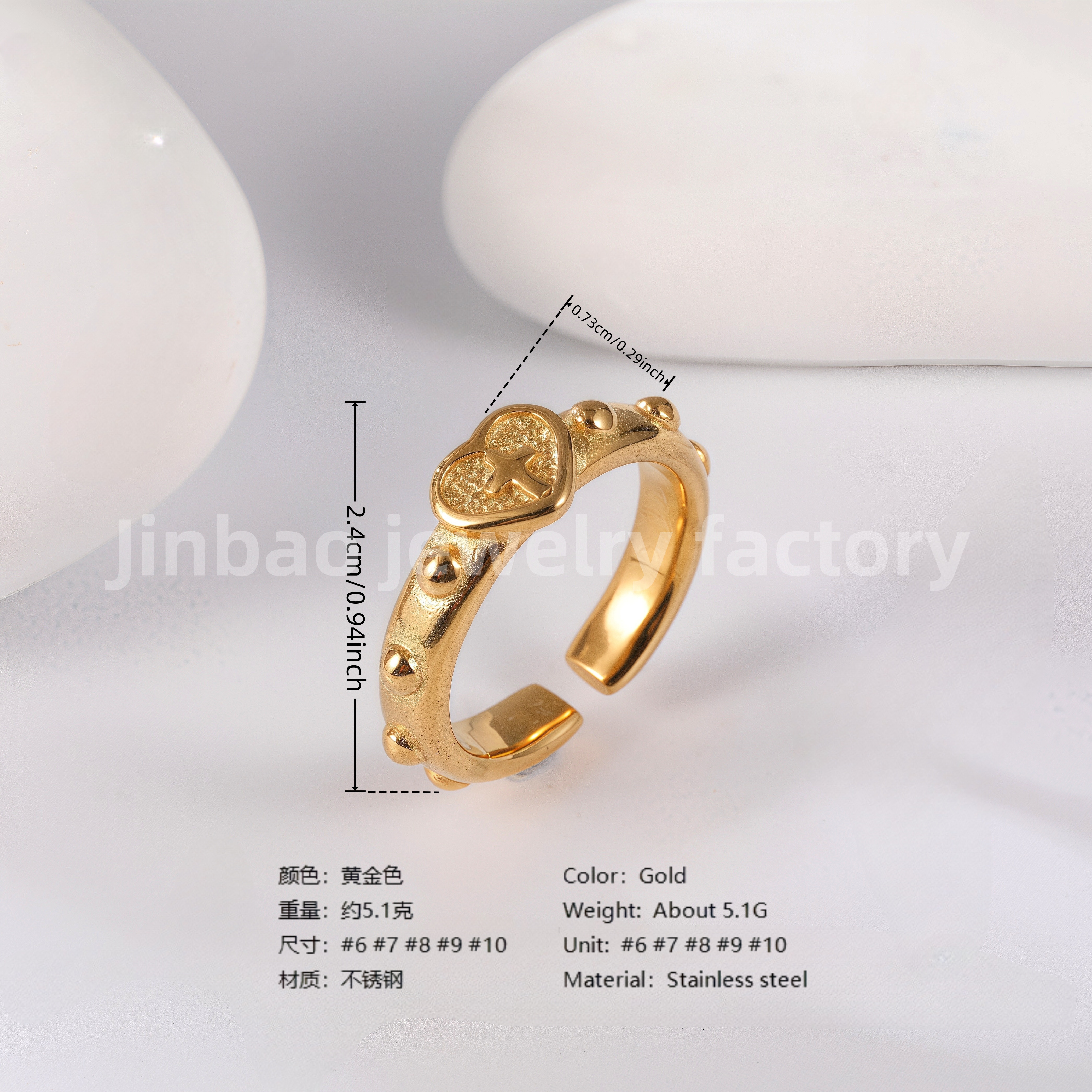 18K Gold Scorpion Stainless Steel Ring for Men, Vintage Carved Style Bold Band, Unique Black Engraved Design Fashion Ring-JINBAOJEWELRY