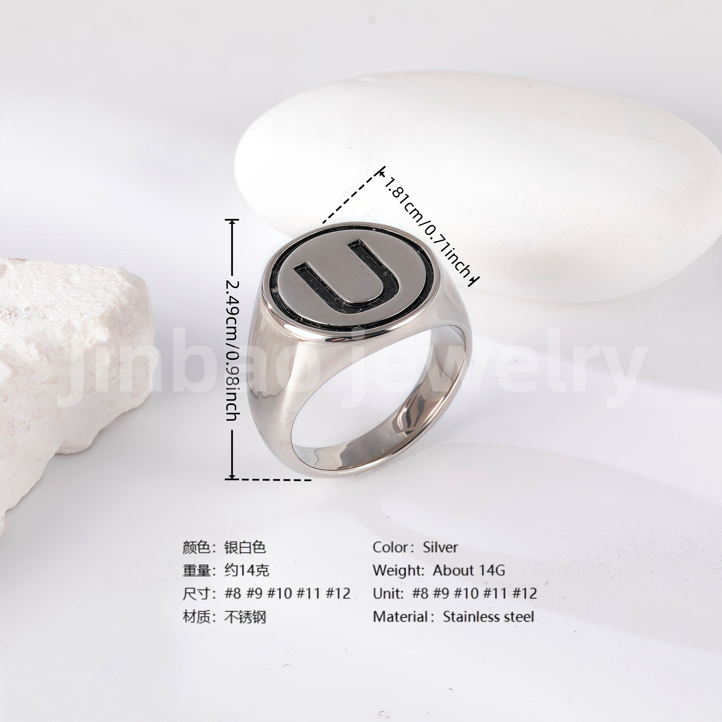 18K Gold Scorpion Stainless Steel Ring for Men, Vintage Carved Style Bold Band, Unique Black Engraved Design Fashion Ring-JINBAOJEWELRY