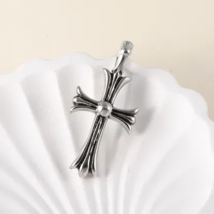 24K gold-plated stainless steel pendant, non-allergenic and non-fading [Series One]-JinBaoJewerly