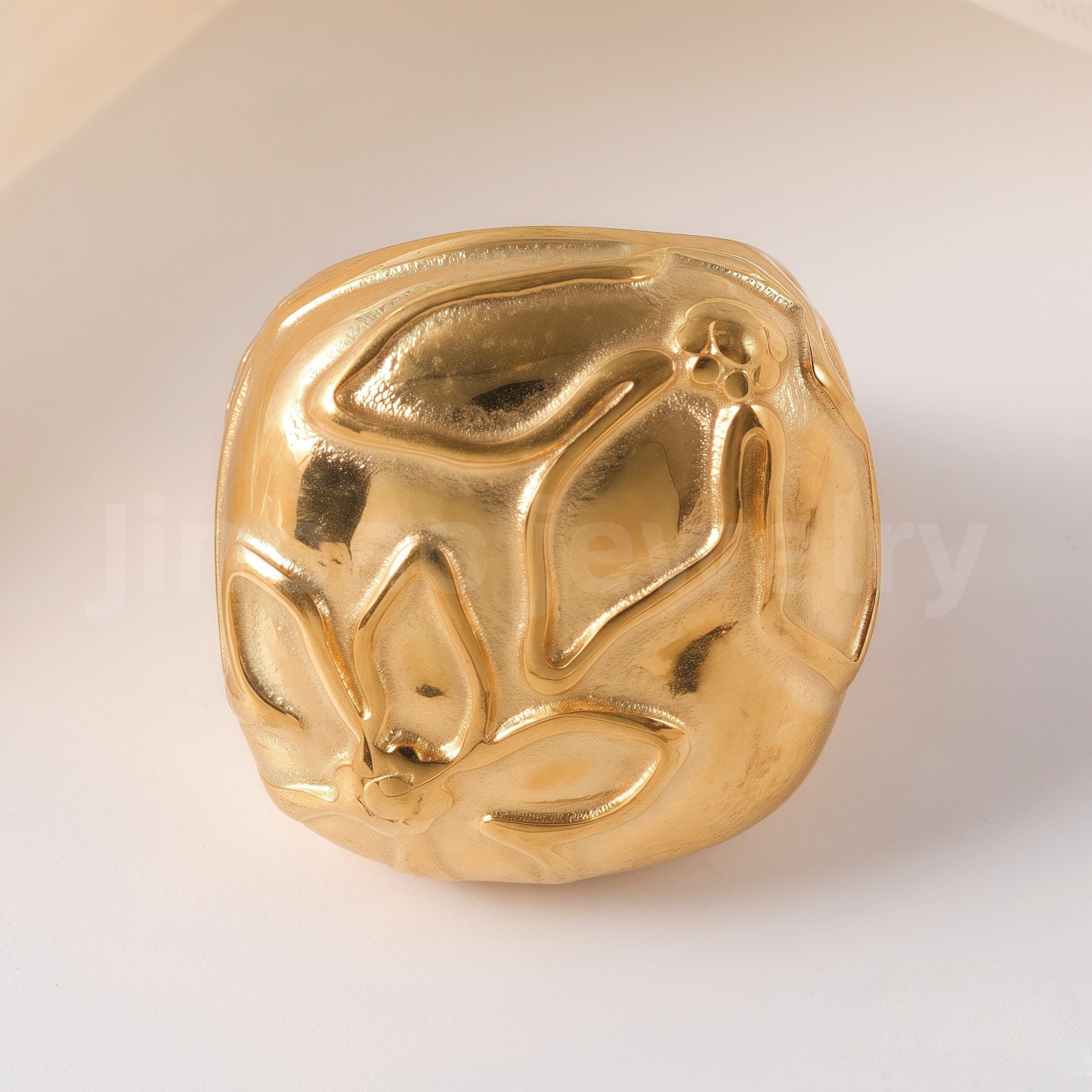 Stylish Natural Design Stainless Steel Women’s Ring-JinBaoJewerly