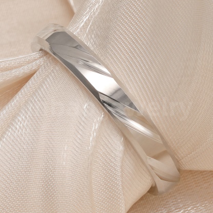 Classic Plain - band Stainless Steel Unisex Ring-JinBaoJewerly