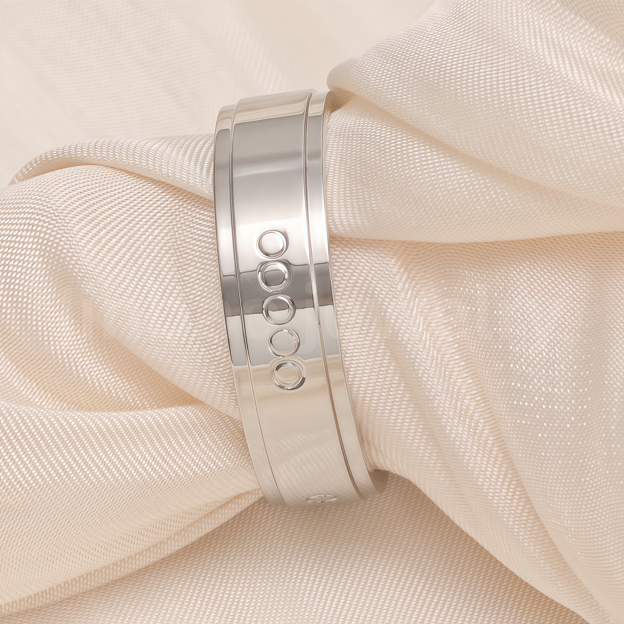 Classic Plain - band Stainless Steel Unisex Ring-JinBaoJewerly