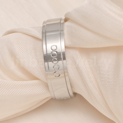 Classic Plain - band Stainless Steel Unisex Ring-JinBaoJewerly