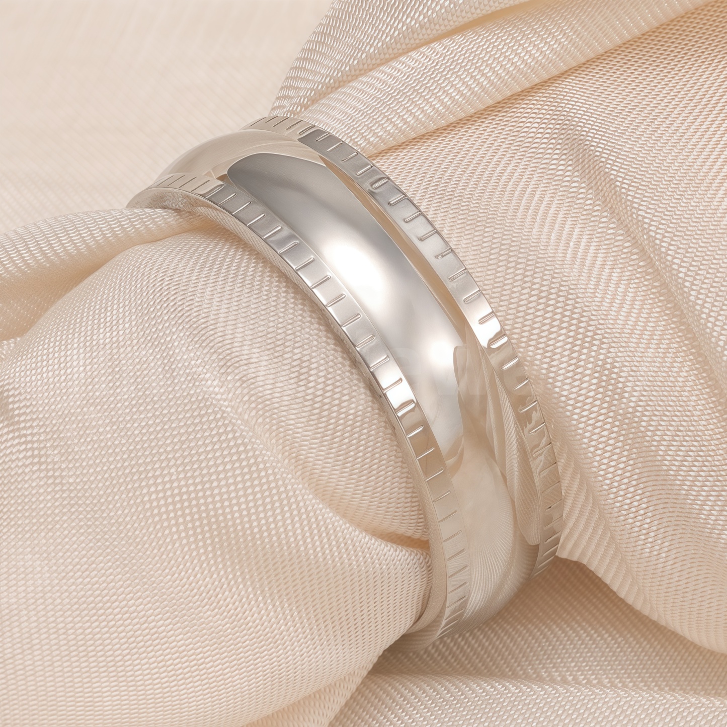 Classic Plain - band Stainless Steel Unisex Ring-JinBaoJewerly