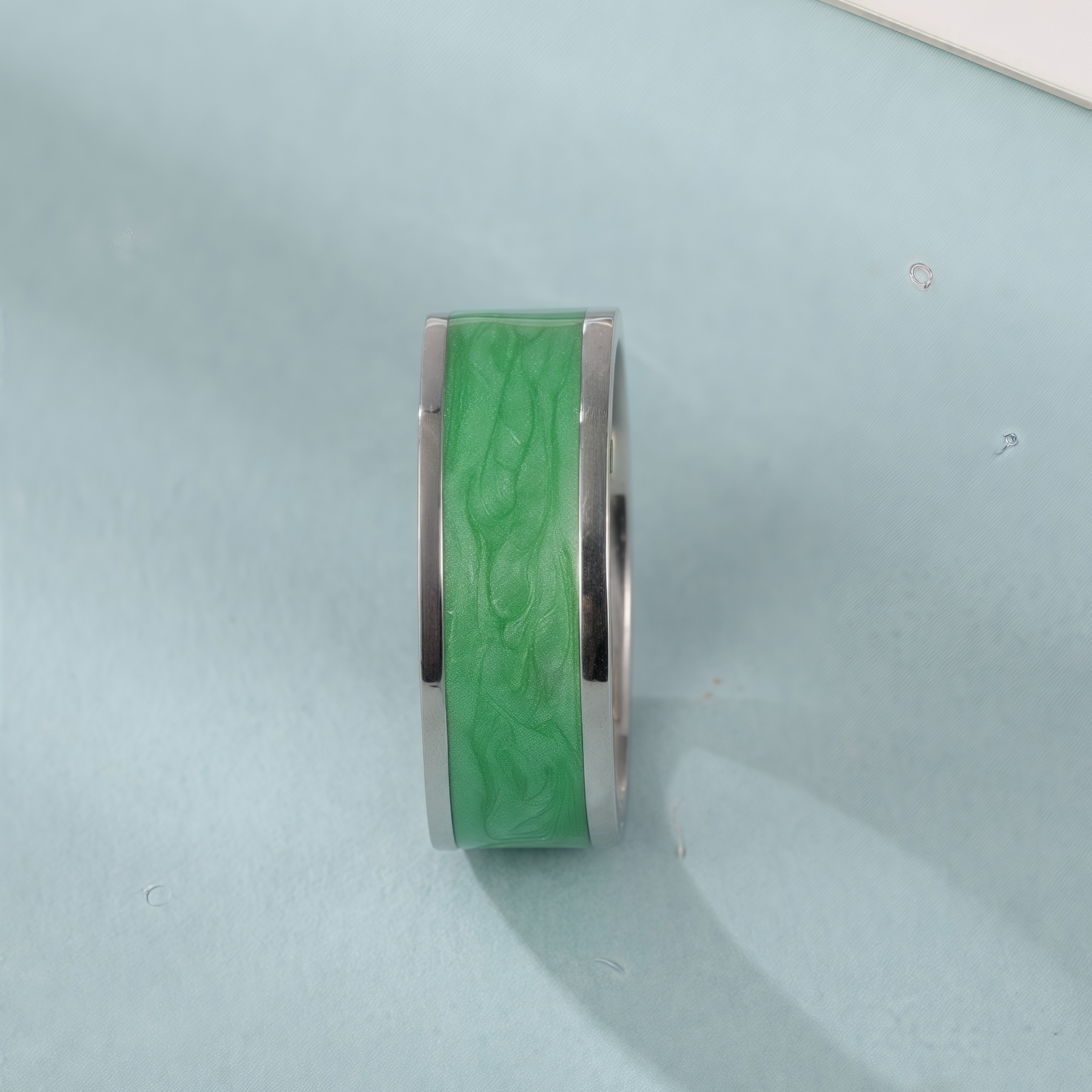 Simple Design Drip Resin Stainless Steel Ring Unisex Ring丨C7482-JinBaoJewerly