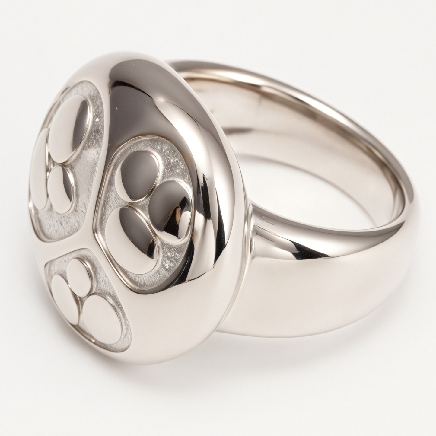 Metal Adorable Cat Paw Ring - Trendy Unisex Accessory | ML0109-JinBaoJewerly