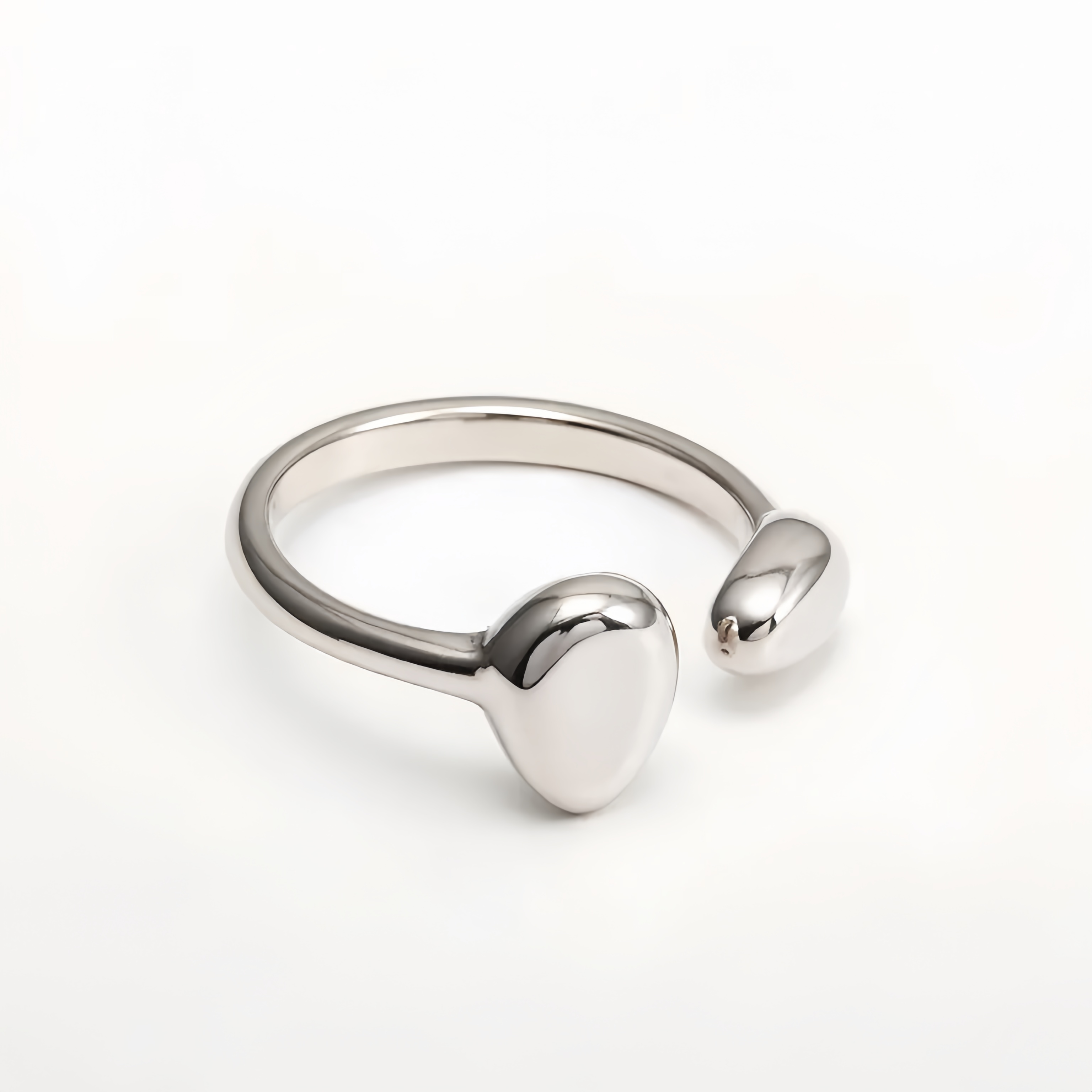 Vintage Twist Design Stainless Steel Women's Ring丨N00658-JinBaoJewerly