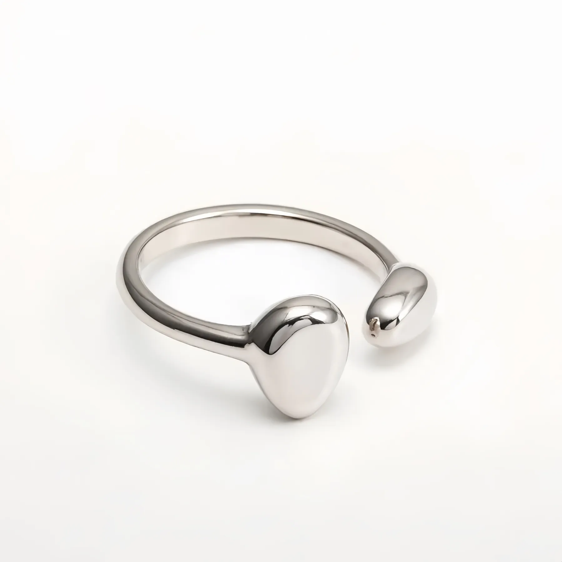 Vintage Twist Design Stainless Steel Women's Ring丨N00658-JinBaoJewerly
