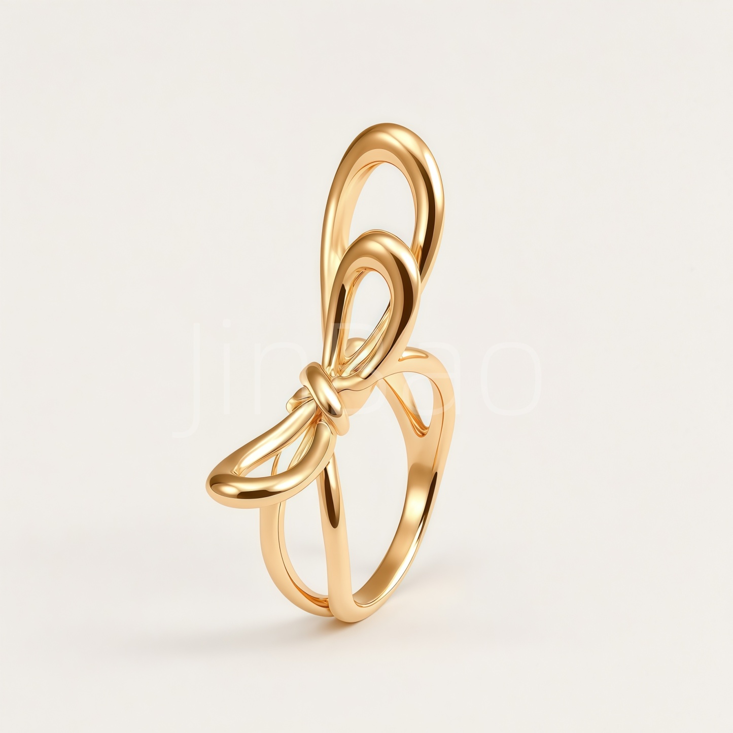 Mint Cream Enamel Open Adjustable Women Ring | N002844