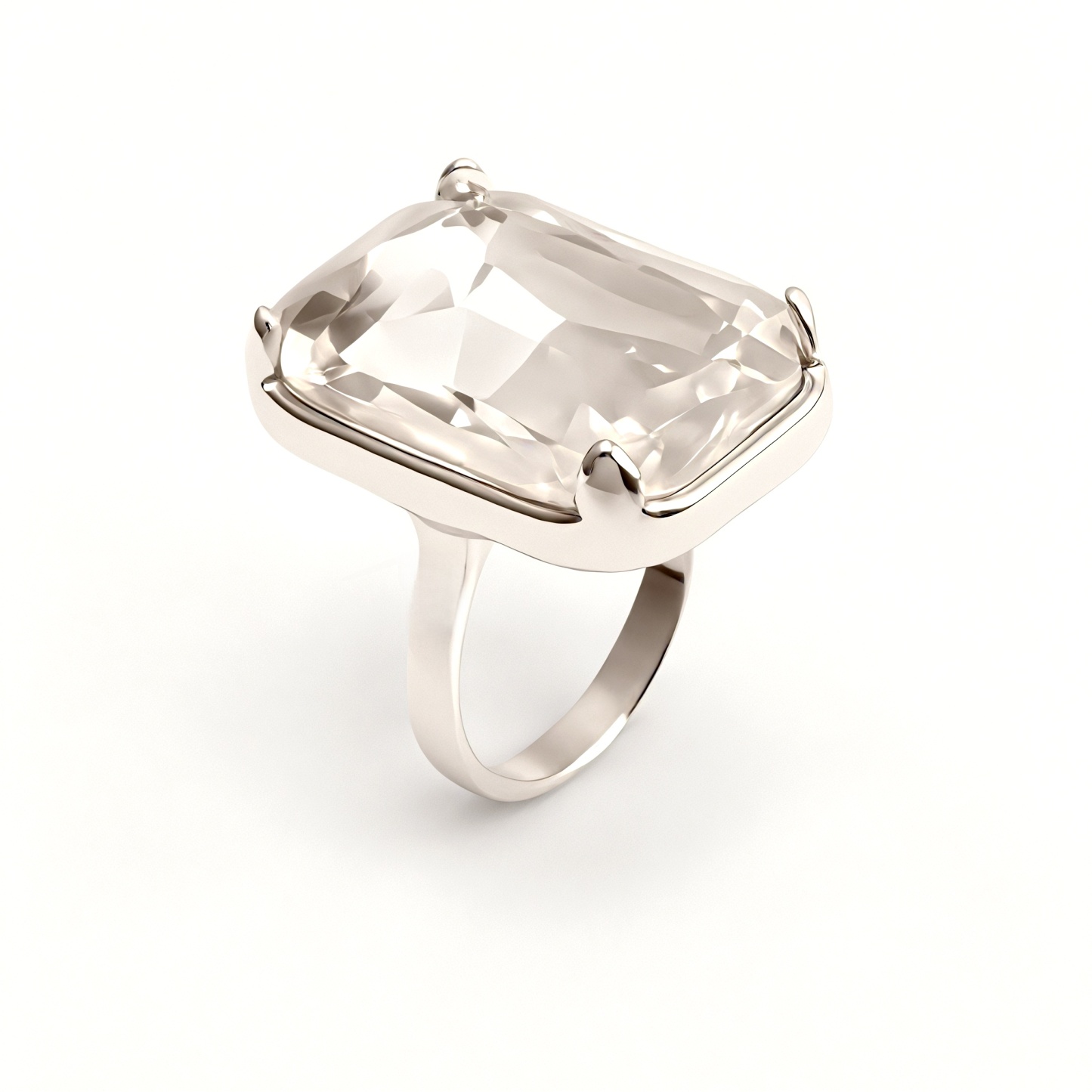 Minimalist Stainless Steel Colorful Gem Rings - Versatile Fashion Bands | K002810G-JinBaoJewerly