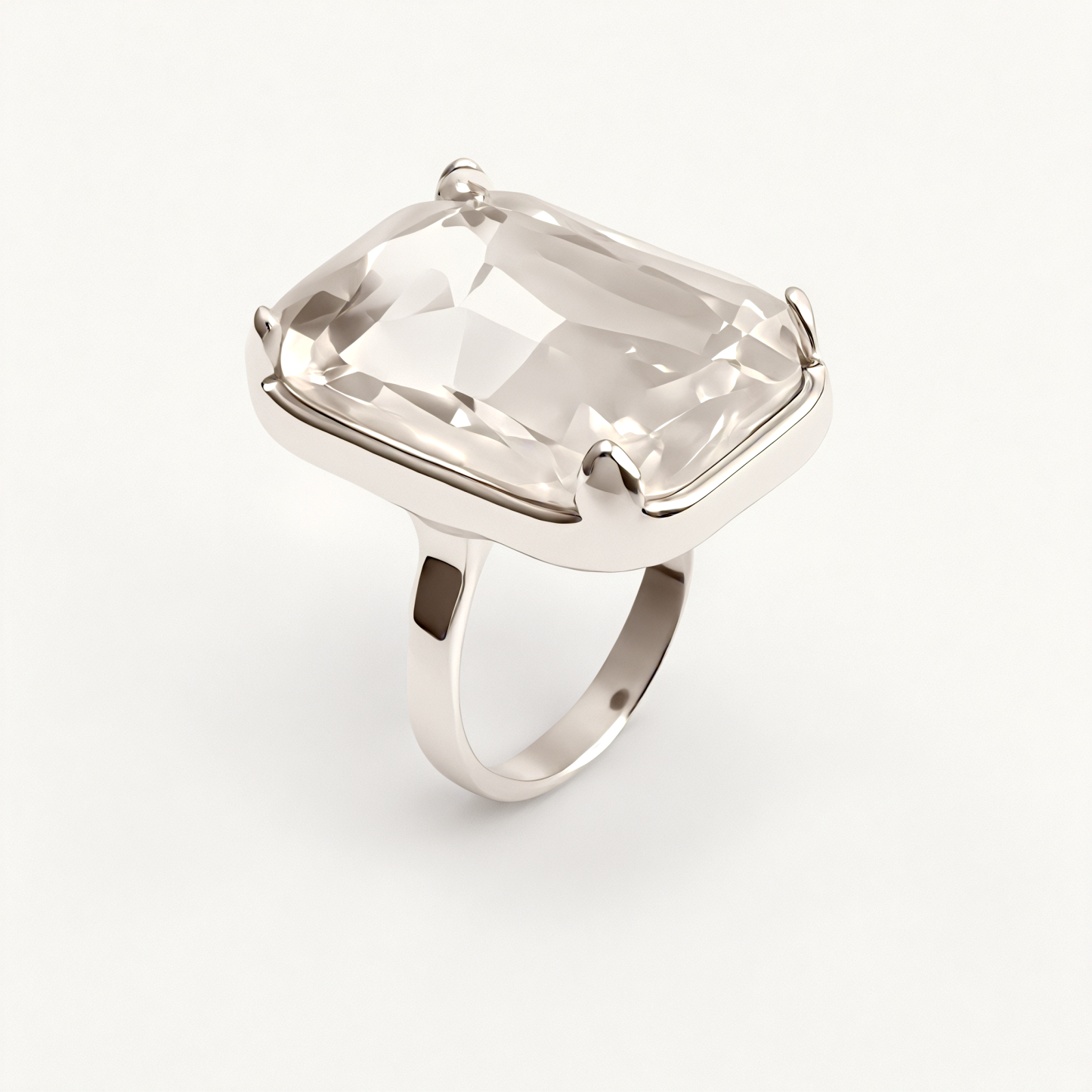 Minimalist Stainless Steel Colorful Gem Rings - Versatile Fashion Bands | K002810G-JinBaoJewerly