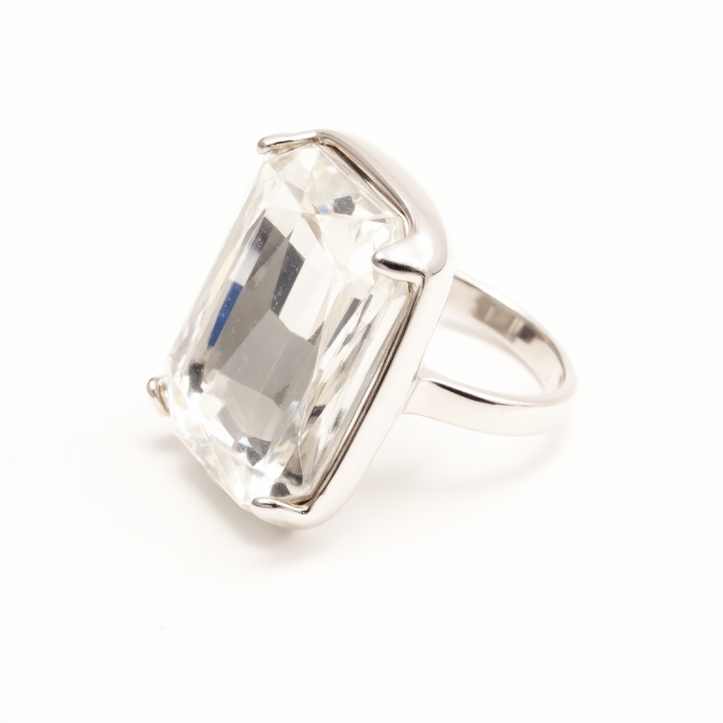 Minimalist Stainless Steel Colorful Gem Rings - Versatile Fashion Bands | K002810G-JinBaoJewerly