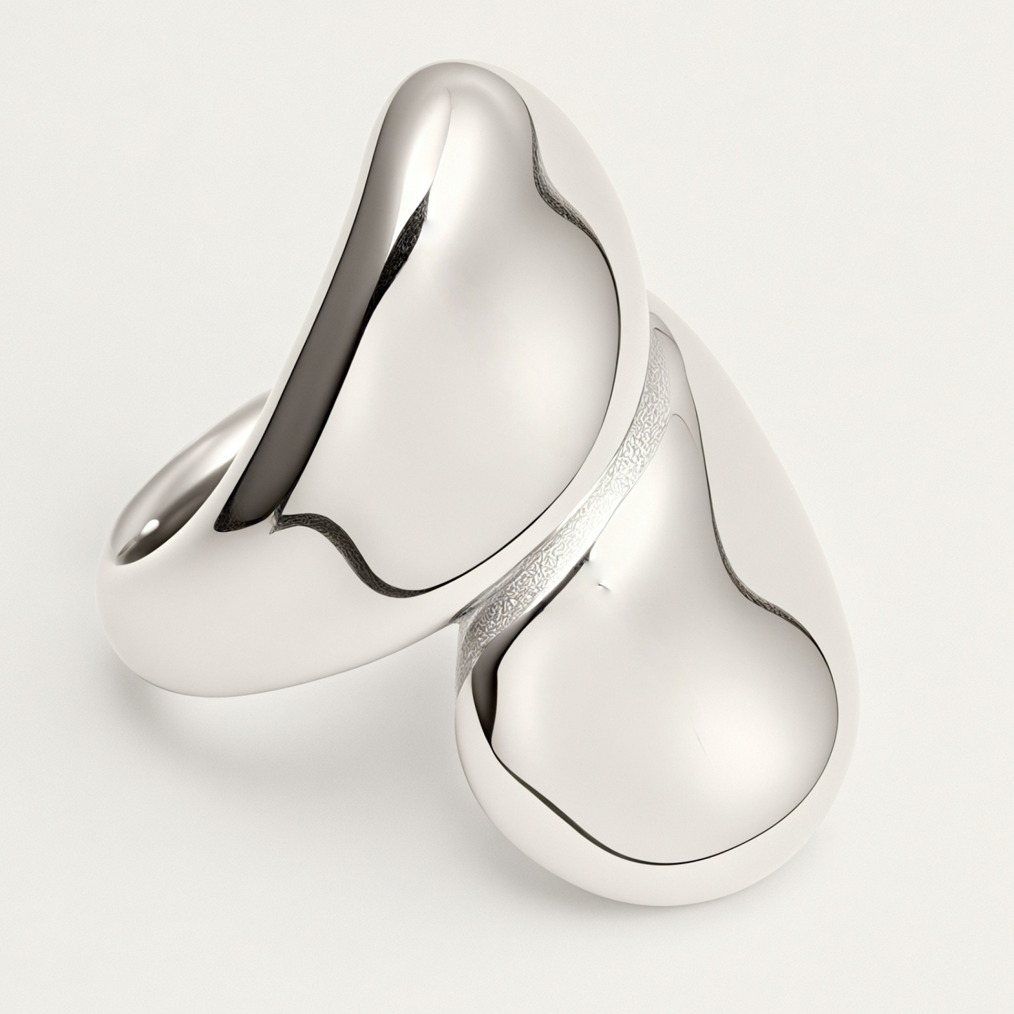 Gold/Silver Irregular Stacked Ring - Stylish and Personalized Jewelry | PL979-JinBaoJewerly