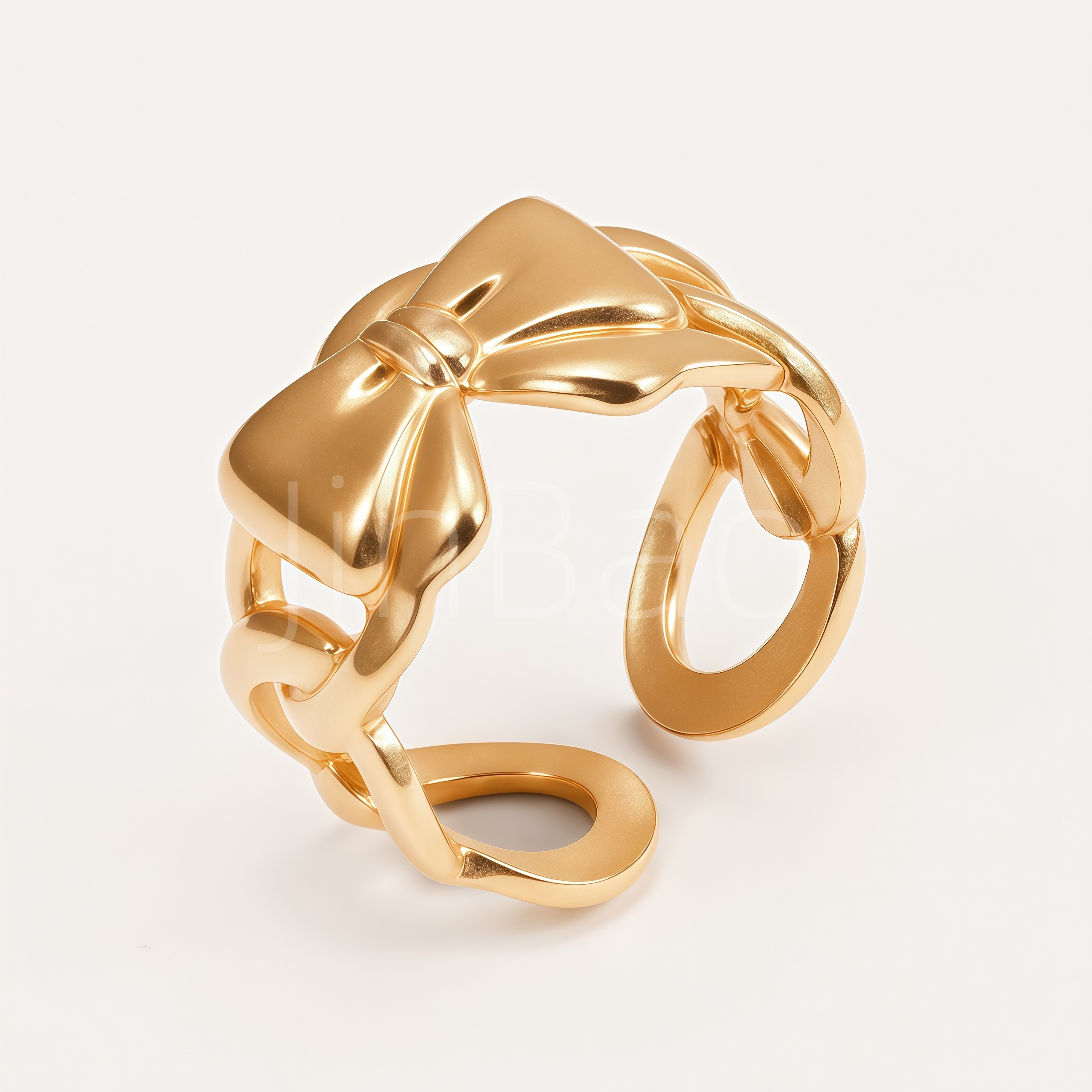 Assorted Abstract Organic Fluid Women Ring Set