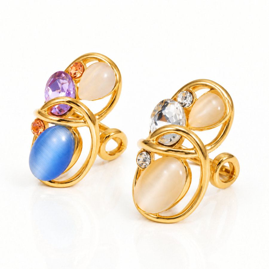 Statement Multicolor Ring G004637