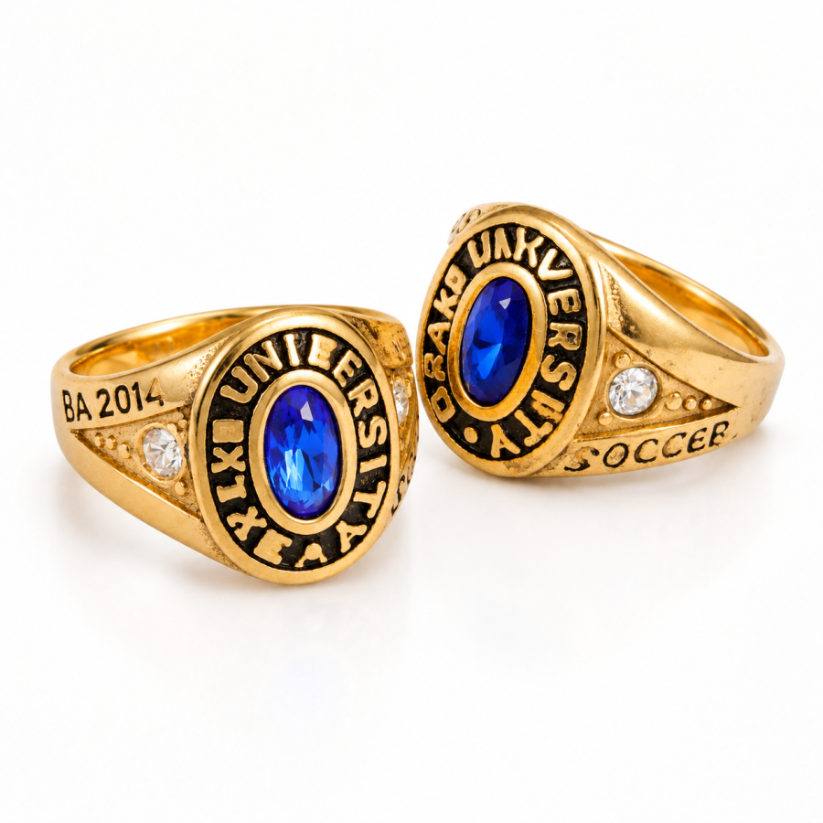 Vintage Statement Multicolor Ring B109