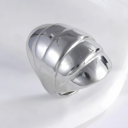 Delicate Layered Design Stainless Steel Ring for Women | G001191-JinBaoJewerly