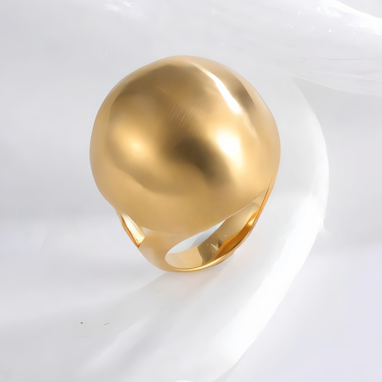 Minimalist Fashion Stainless Steel Ball Ring for Men and Women | ML081-JinBaoJewerly