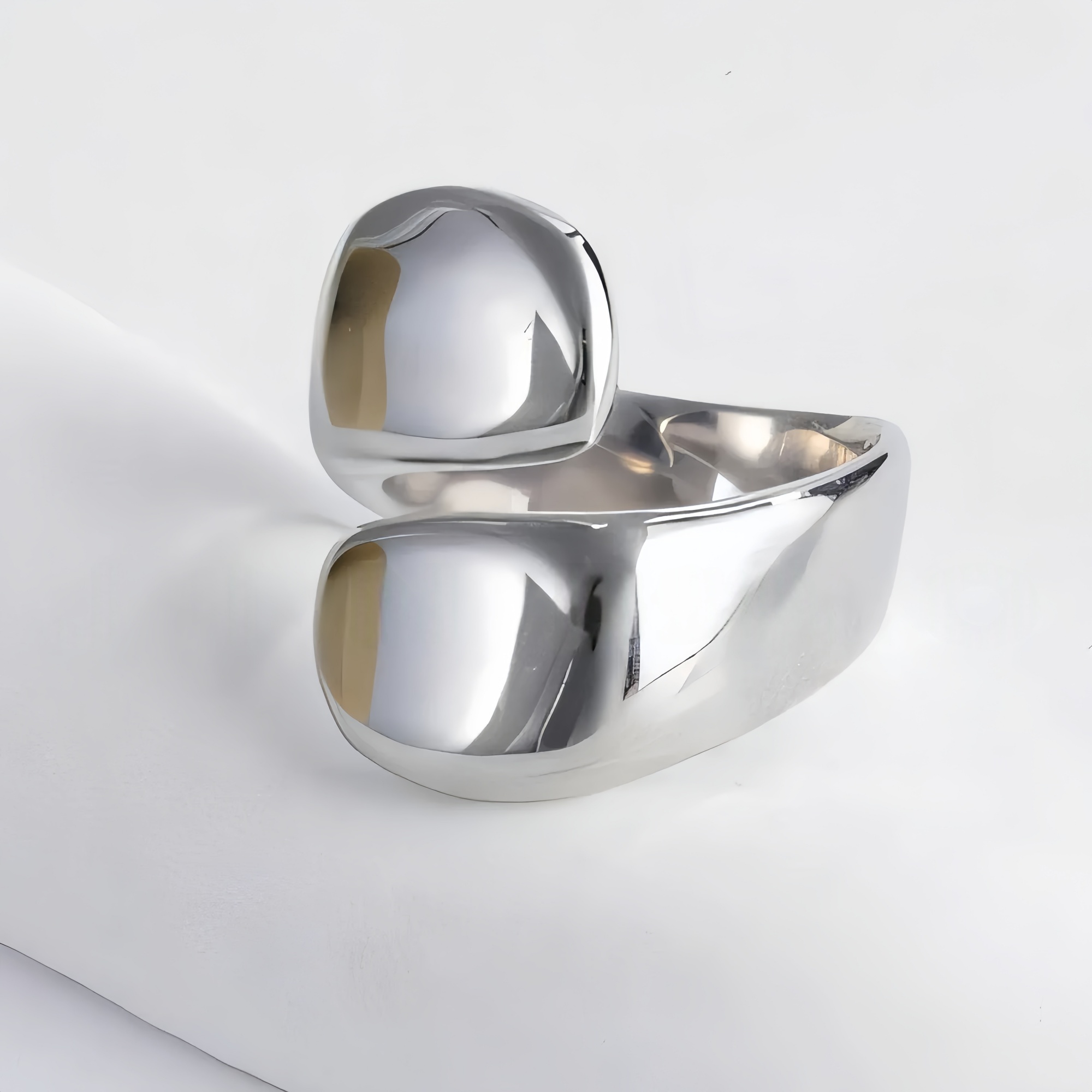 Minimalist Streamlined Ring Modern Fashion Design for Women | G004192-JinBaoJewerly