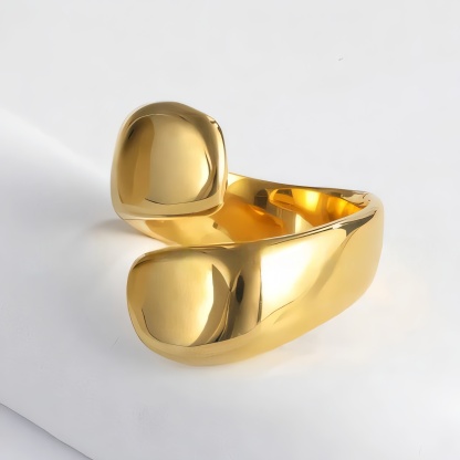 Minimalist Streamlined Ring Modern Fashion Design for Women | G004192-JinBaoJewerly