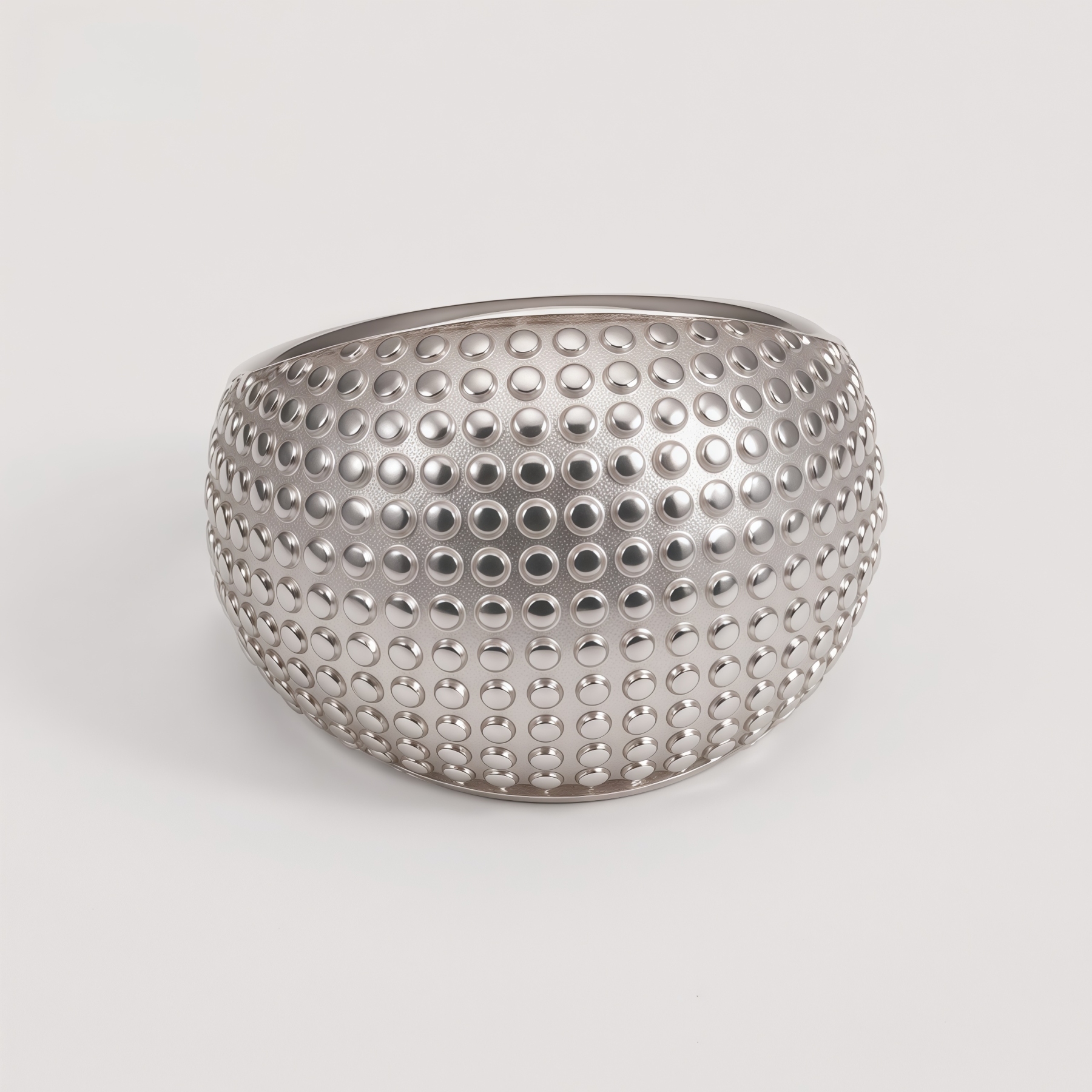 Minimalist Beaded Metal Ring Fashion Luxury Design for Women | G00330