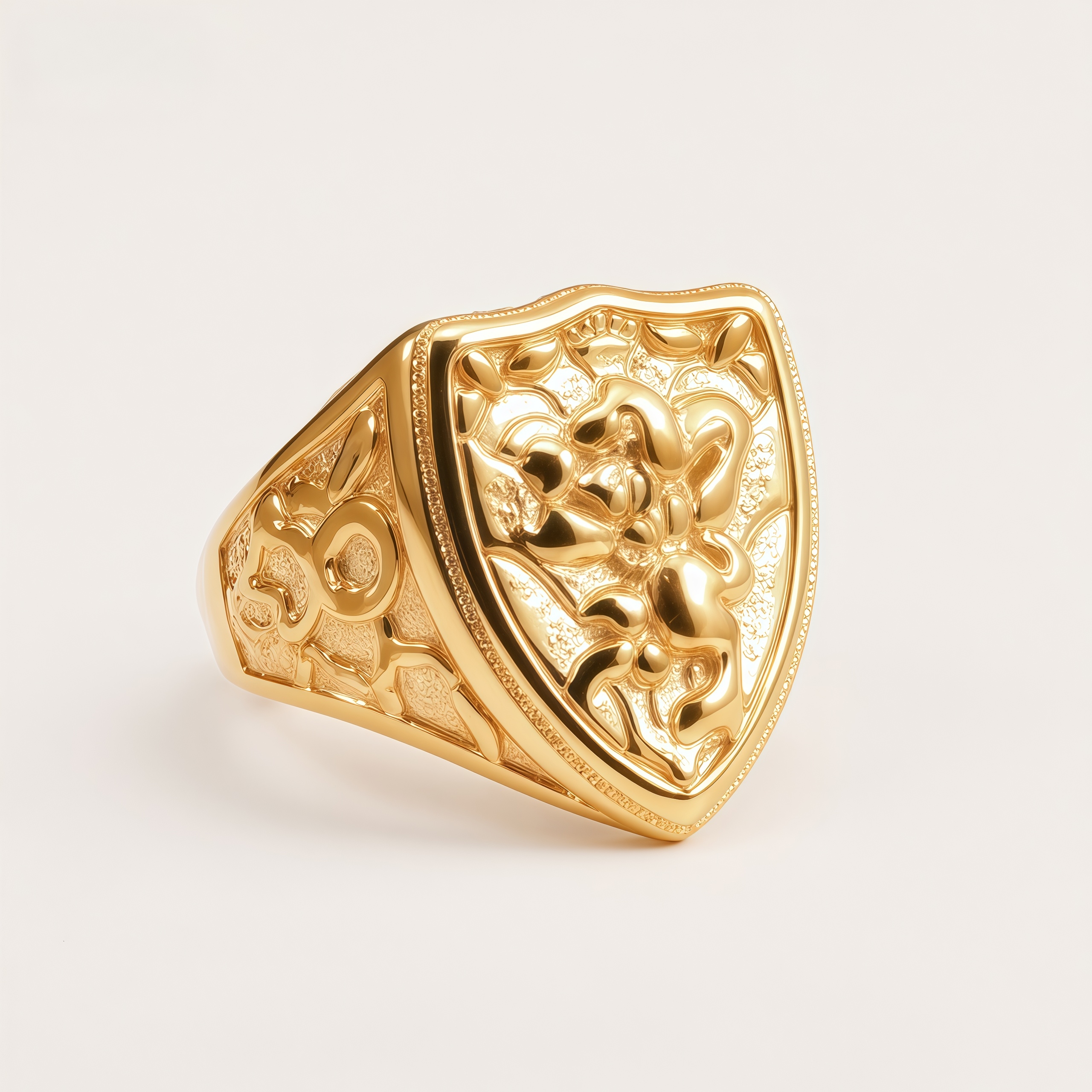 Unique Geometric Braided Stainless Steel Women's Ring | G00545