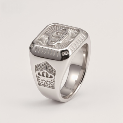 Hypoallergenic 316L Stainless Steel Ring for Men | DZ264