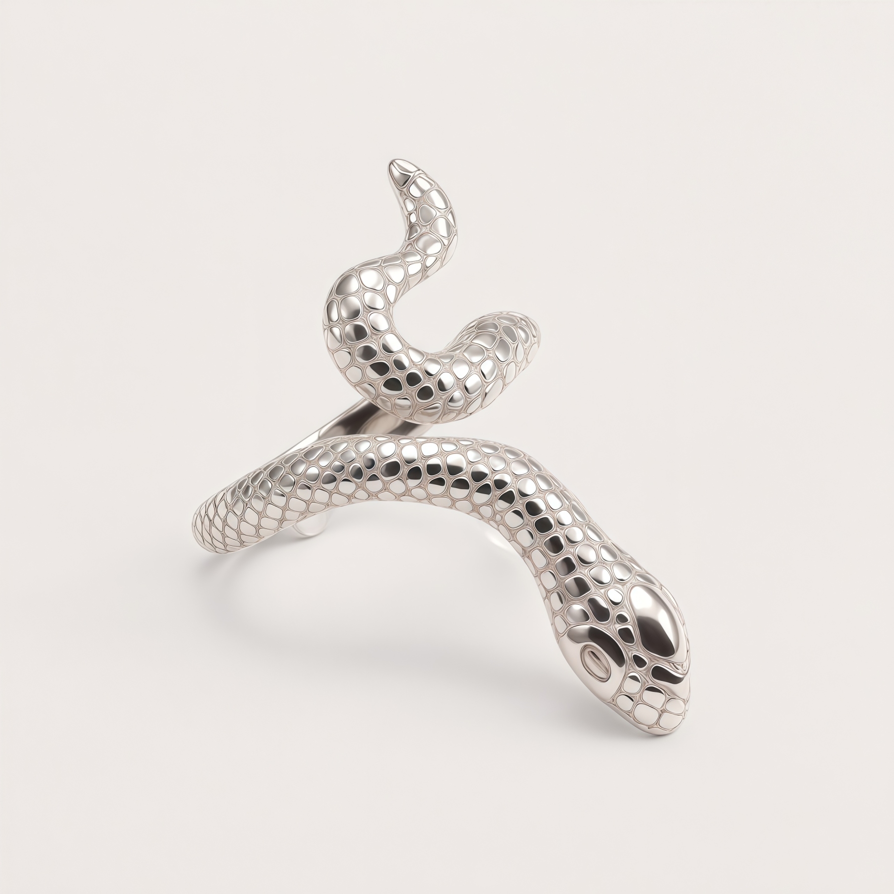 Stainless Steel Snake Design Vintage Animal Ring for Women | DZ1845